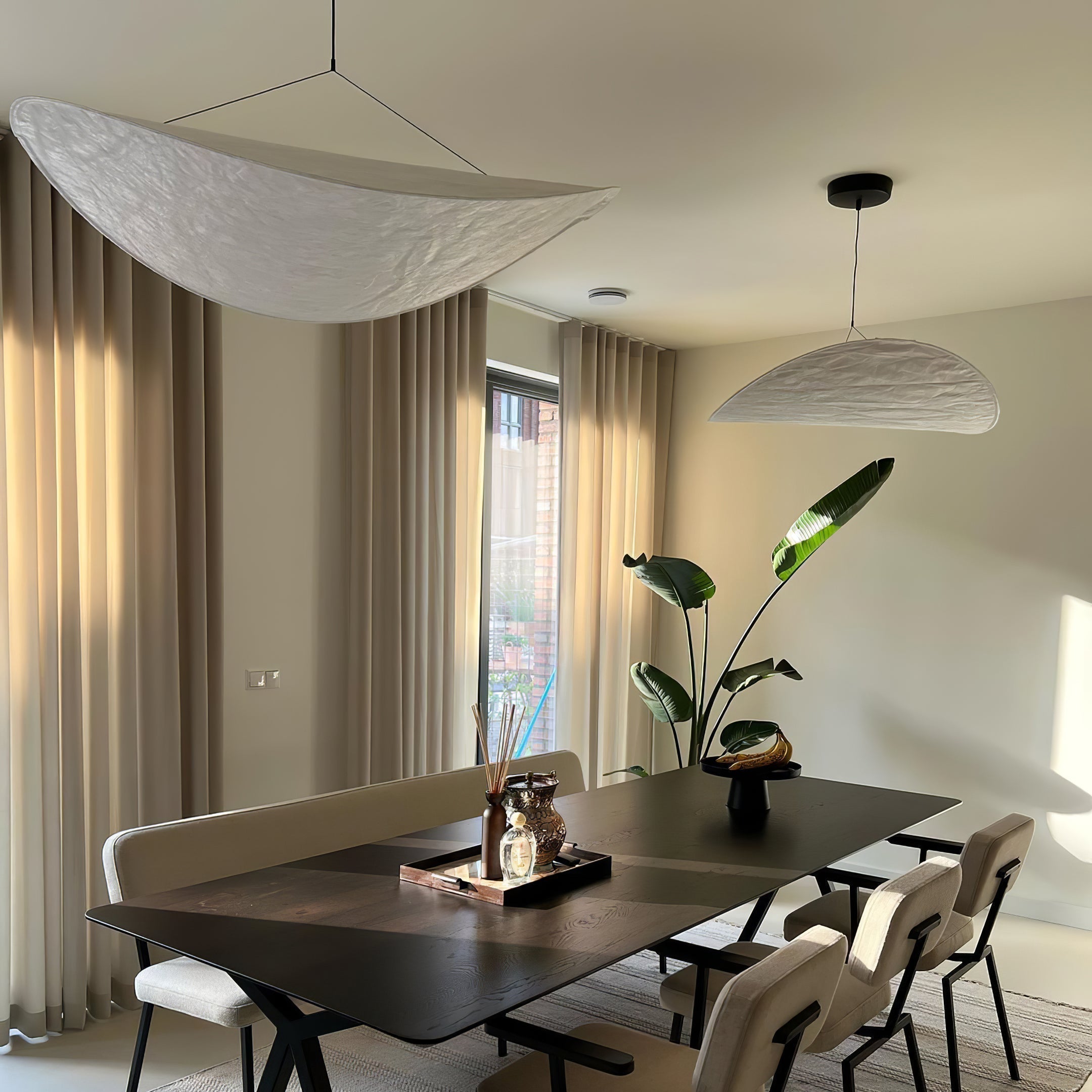 Sereca Suspension en Papier et Fibre de Verre