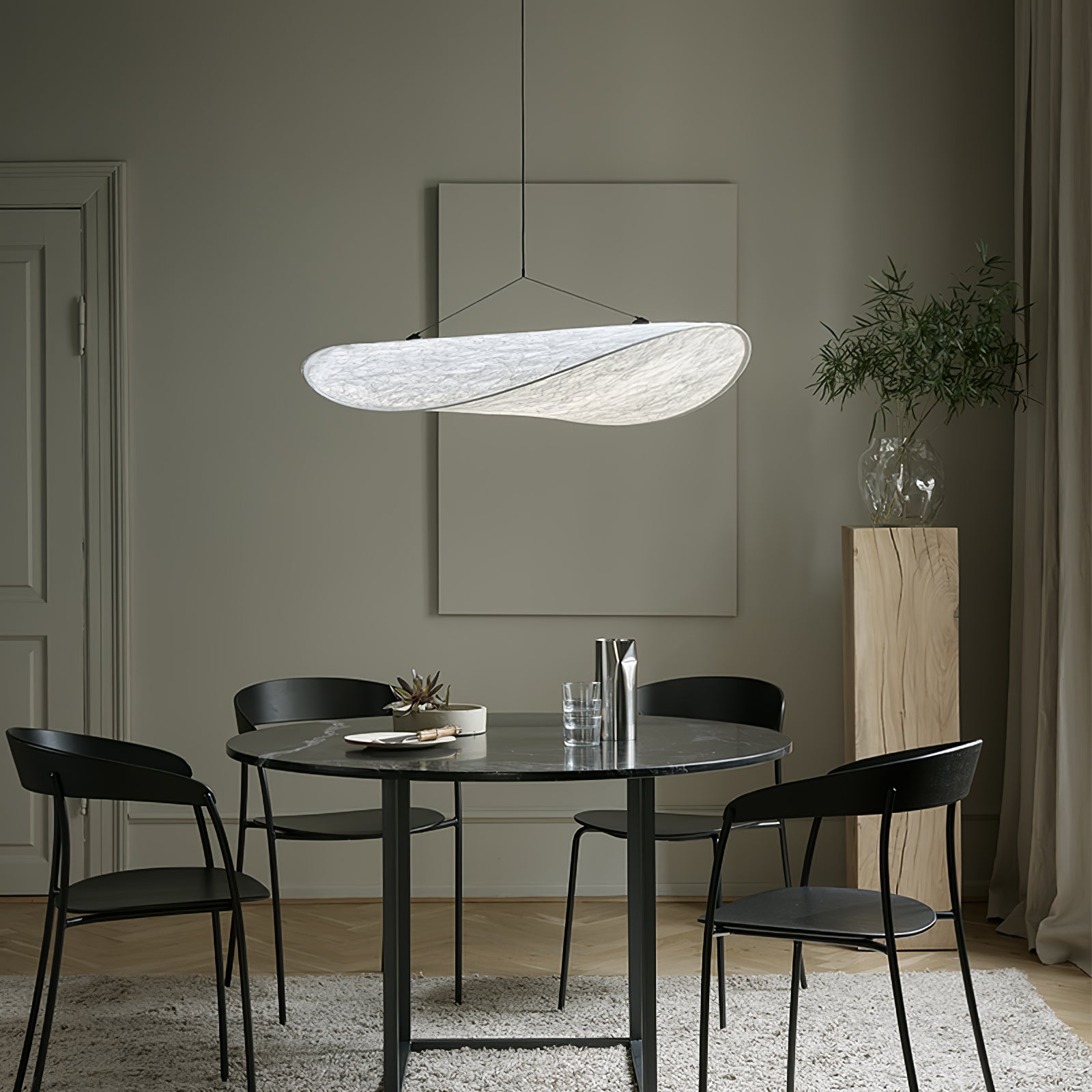 Sereca Suspension en Papier et Fibre de Verre