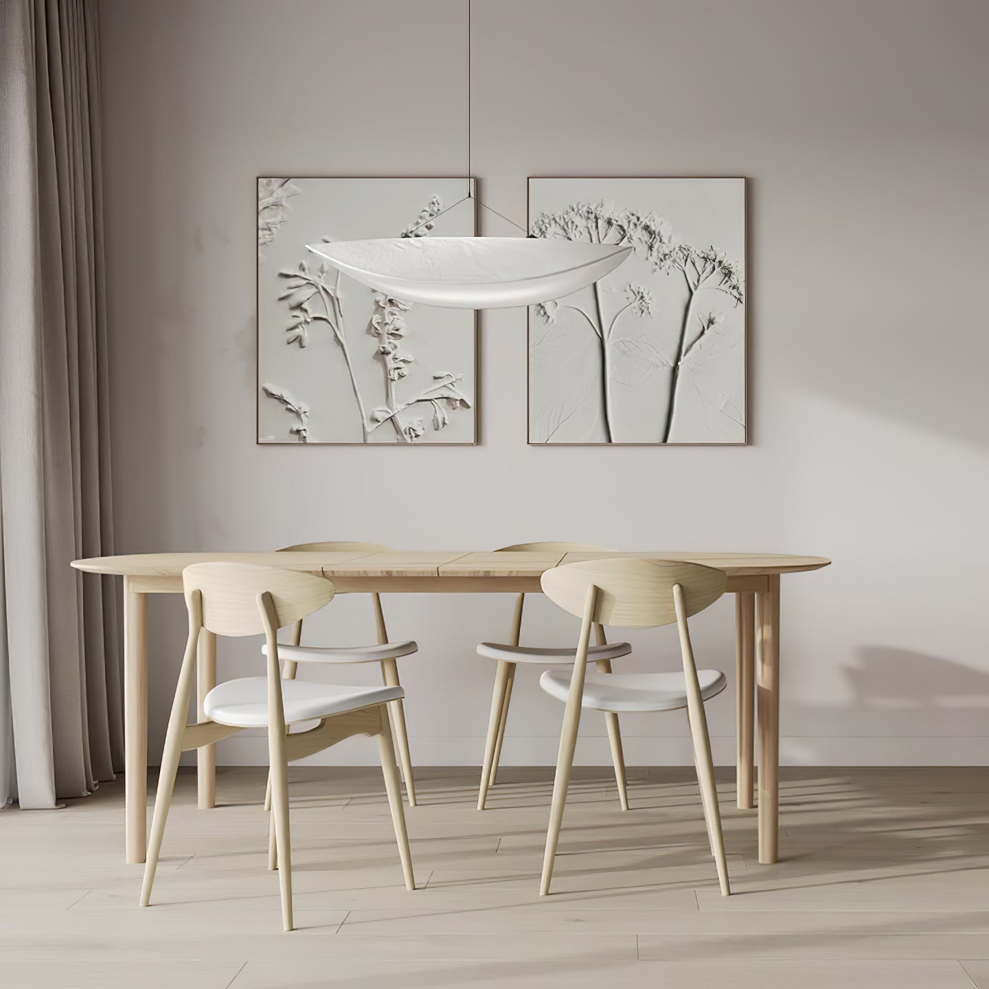 Sereca Suspension en Papier et Fibre de Verre