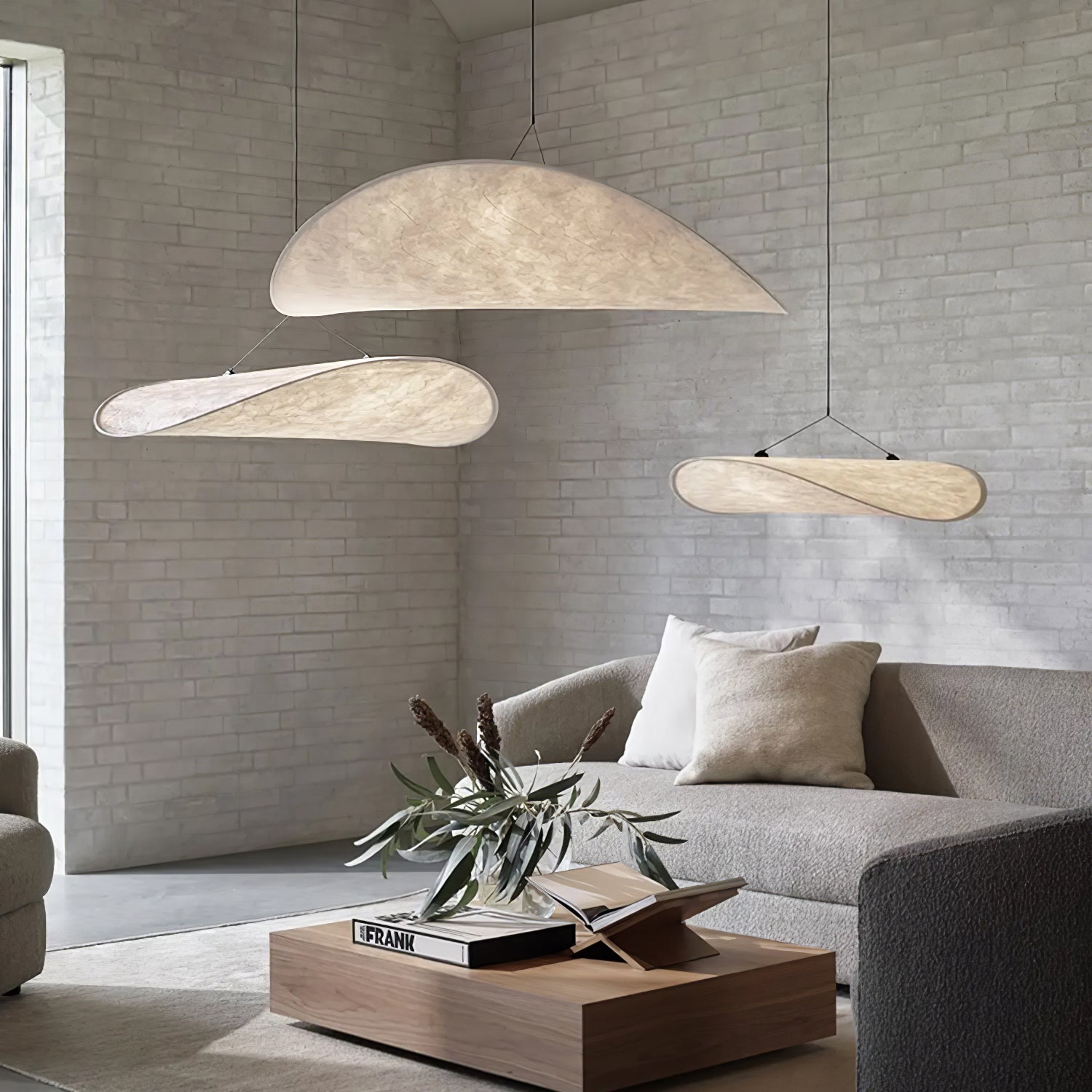 Sereca Suspension en Papier et Fibre de Verre