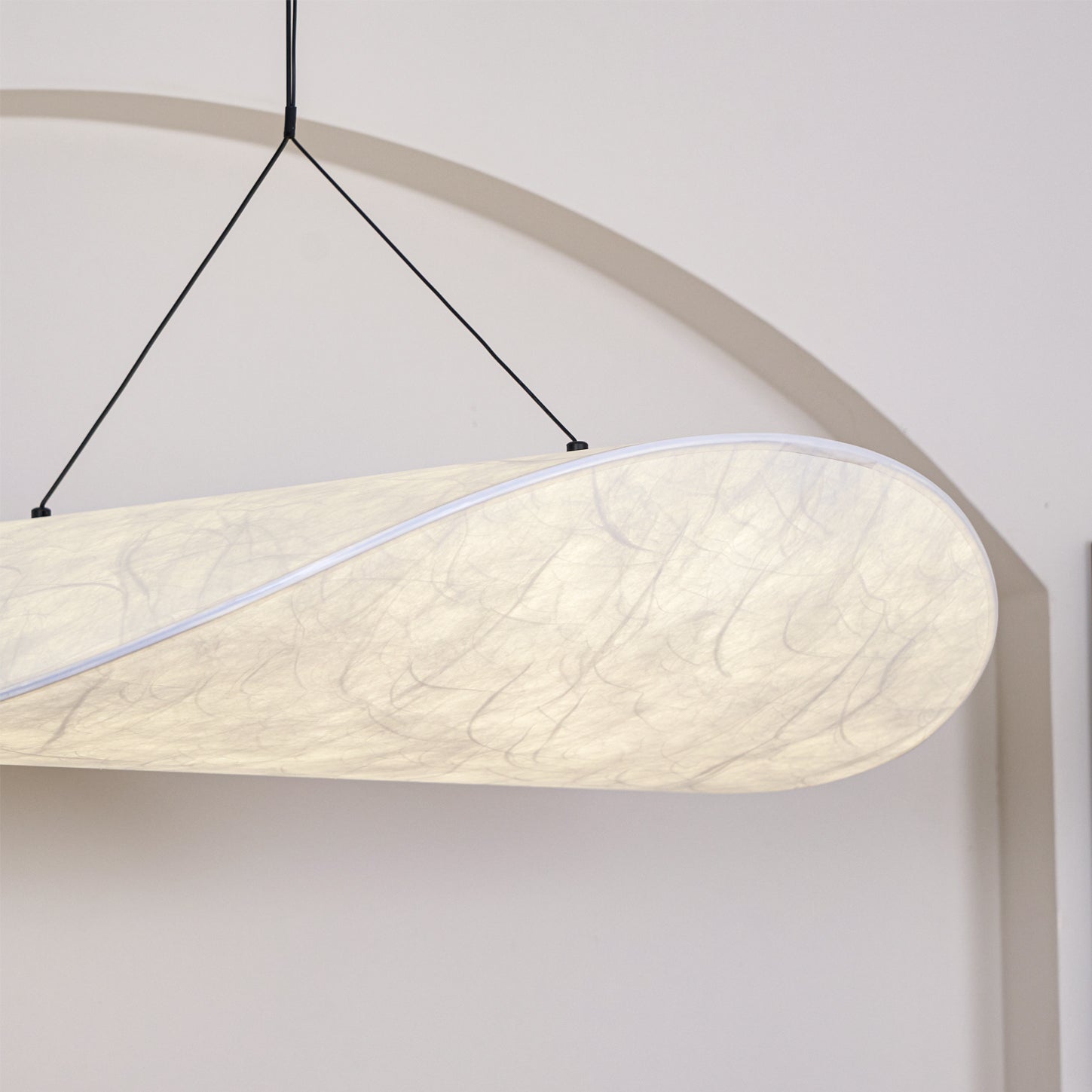 Twist Suspension Lampe Contemporaine Swag
