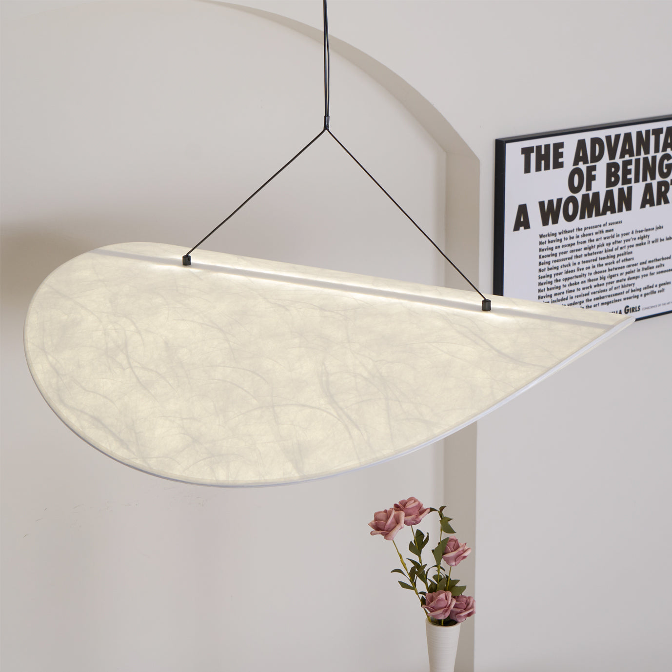 Twist Suspension Lampe Contemporaine Swag