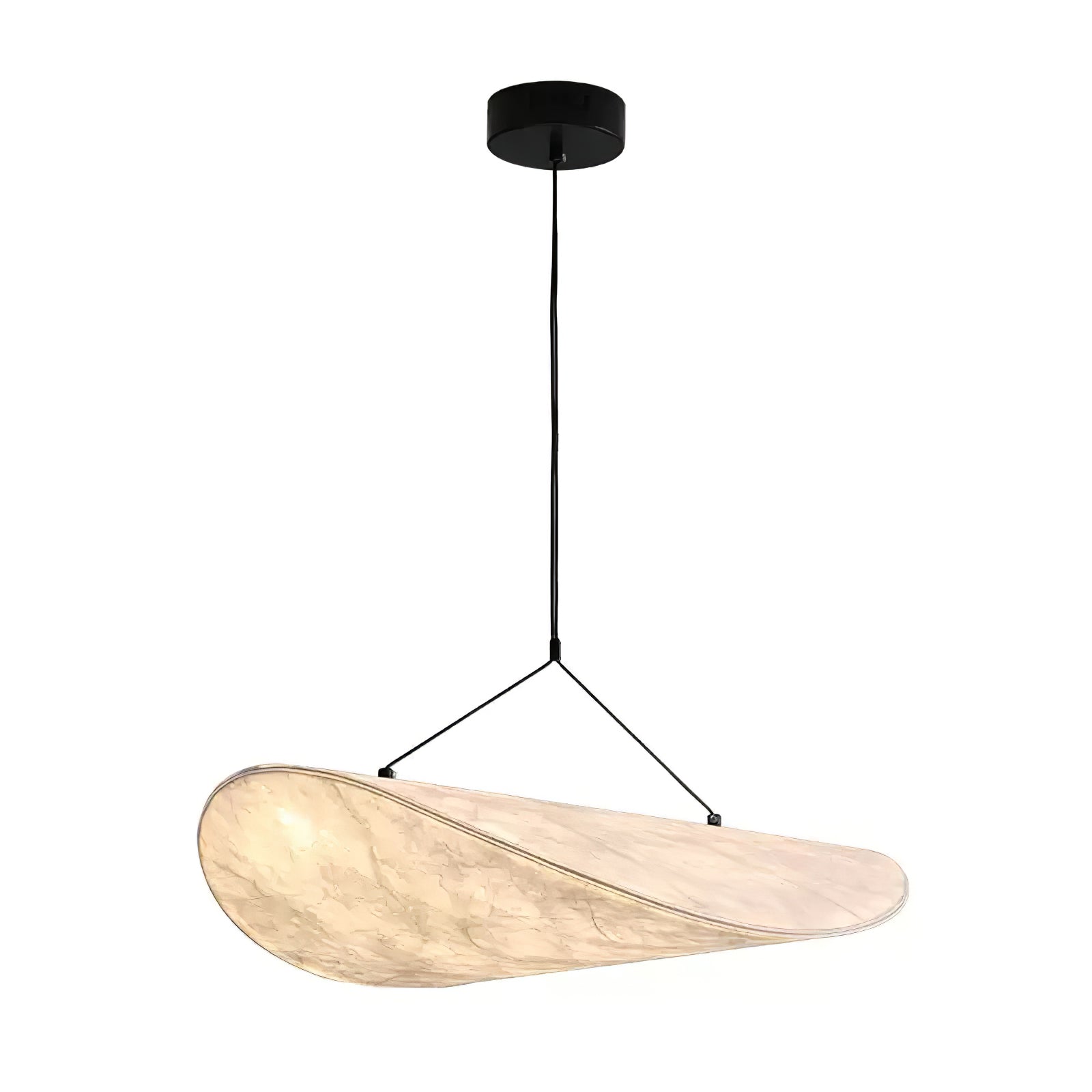 Vela Lampe Suspendue Minimaliste en Soie