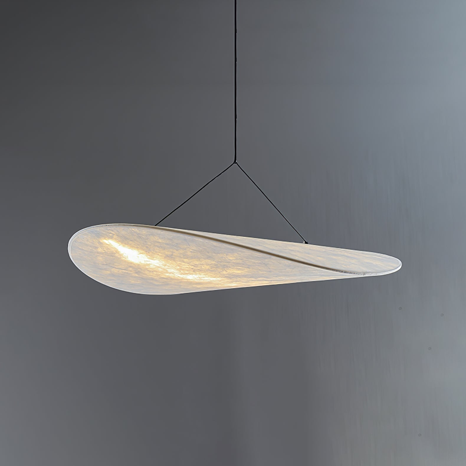 Vela Lampe Suspendue Minimaliste en Soie