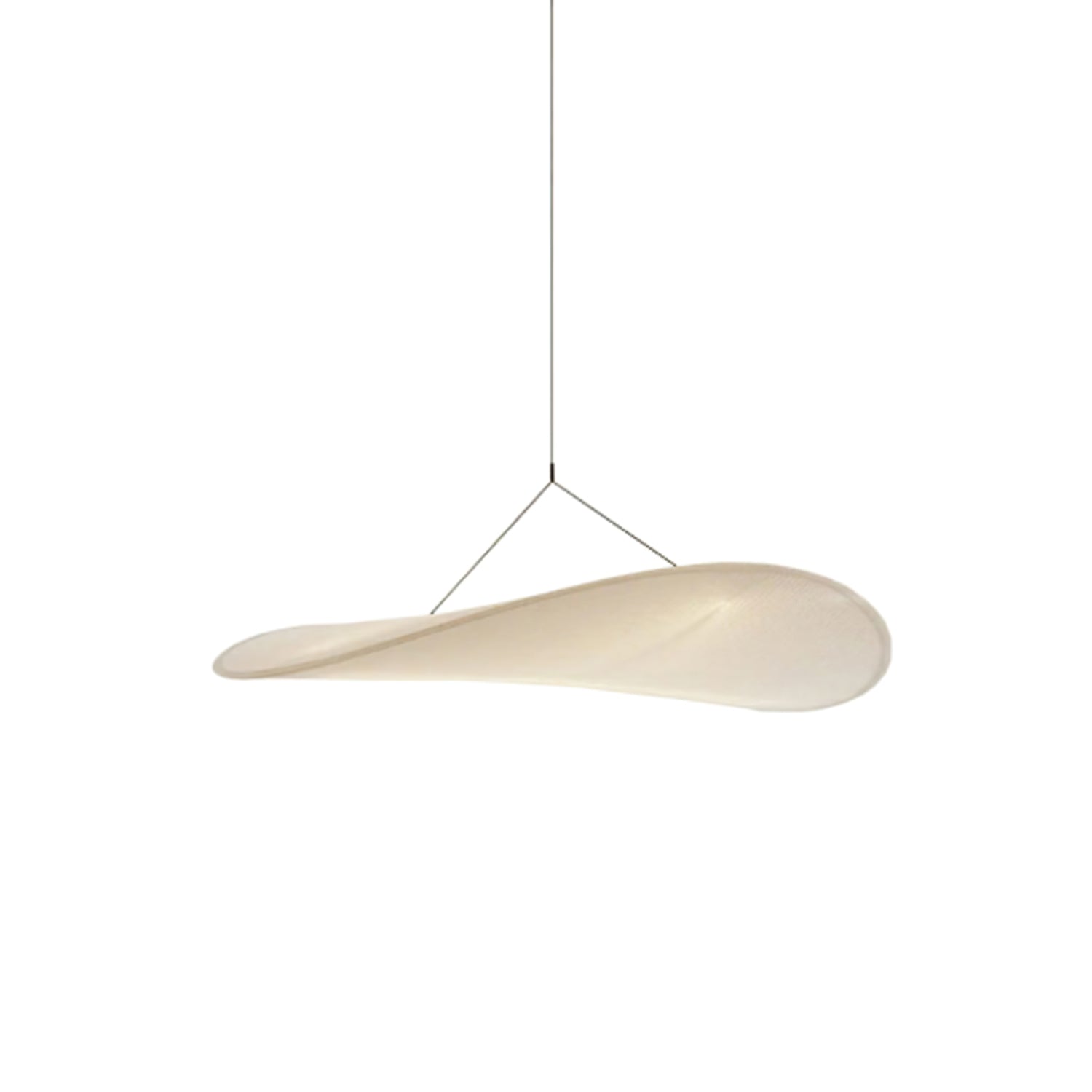 Vela Lampe Suspendue Minimaliste en Soie