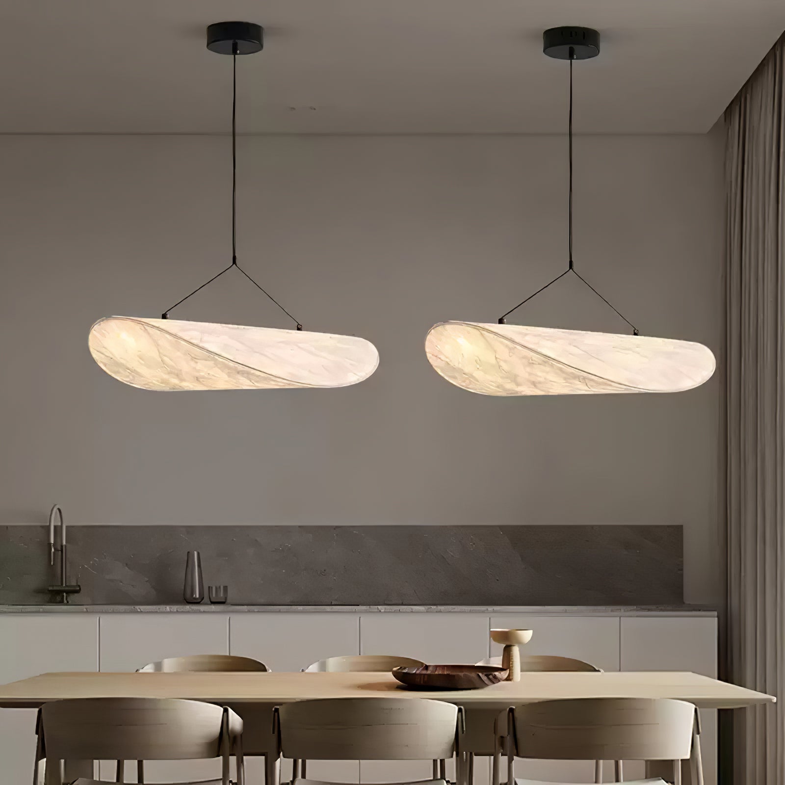 Twist Suspension Lampe Contemporaine Swag