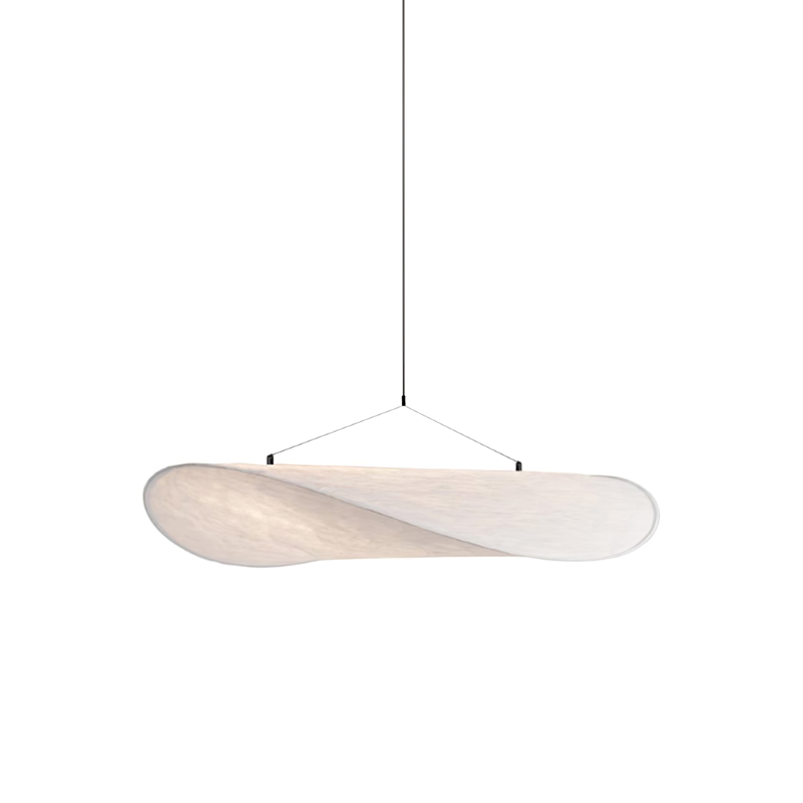 Vela Lampe Suspendue Minimaliste en Soie