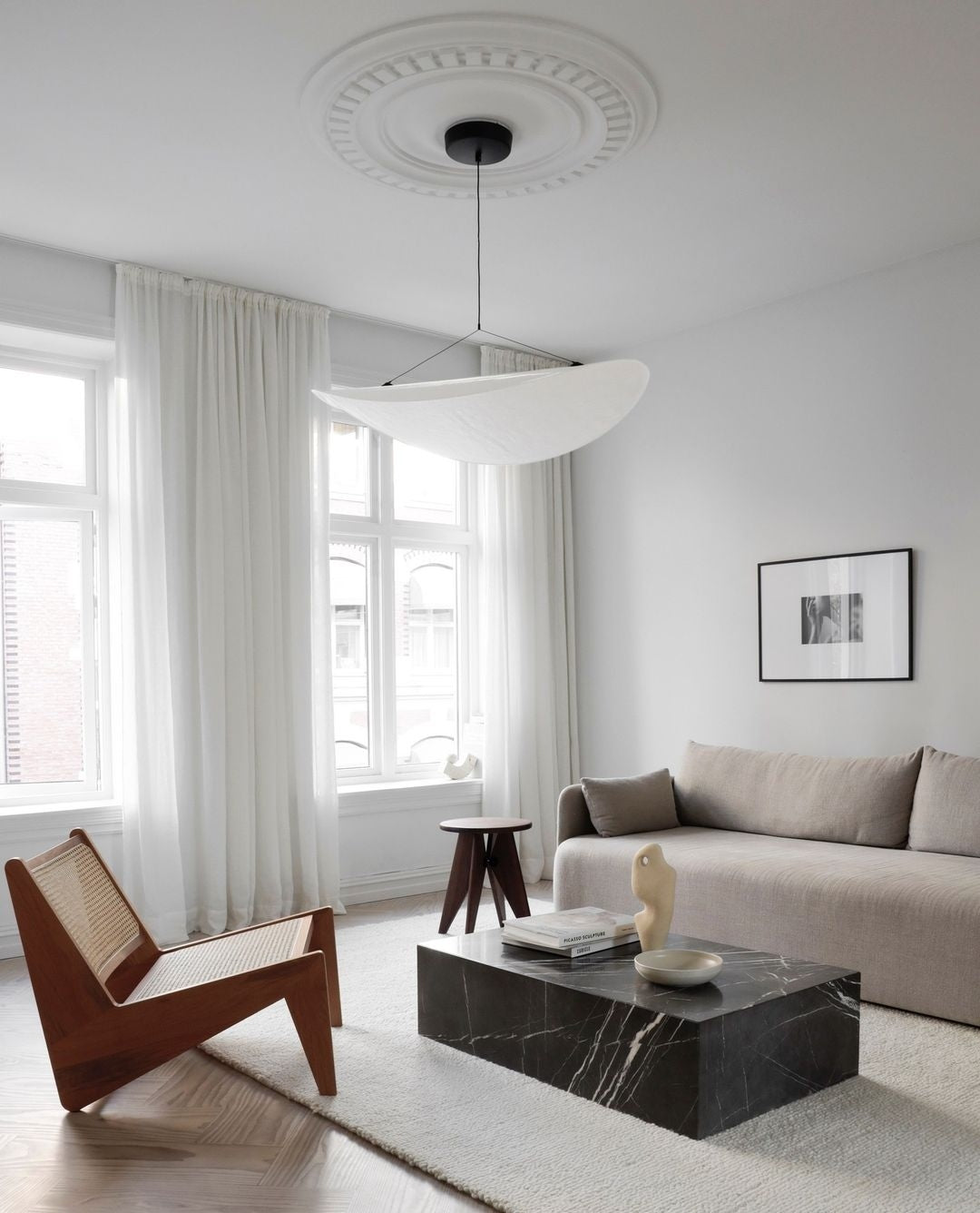 Elsolir Moderne Minimaliste Papier Suspension