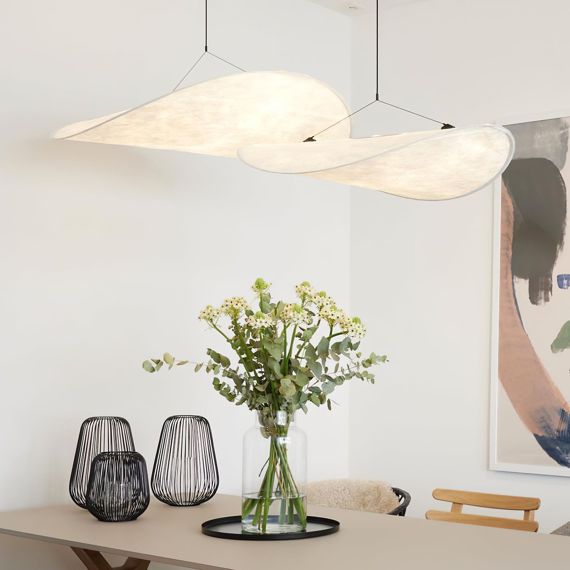 Sereca Suspension en Papier et Fibre de Verre