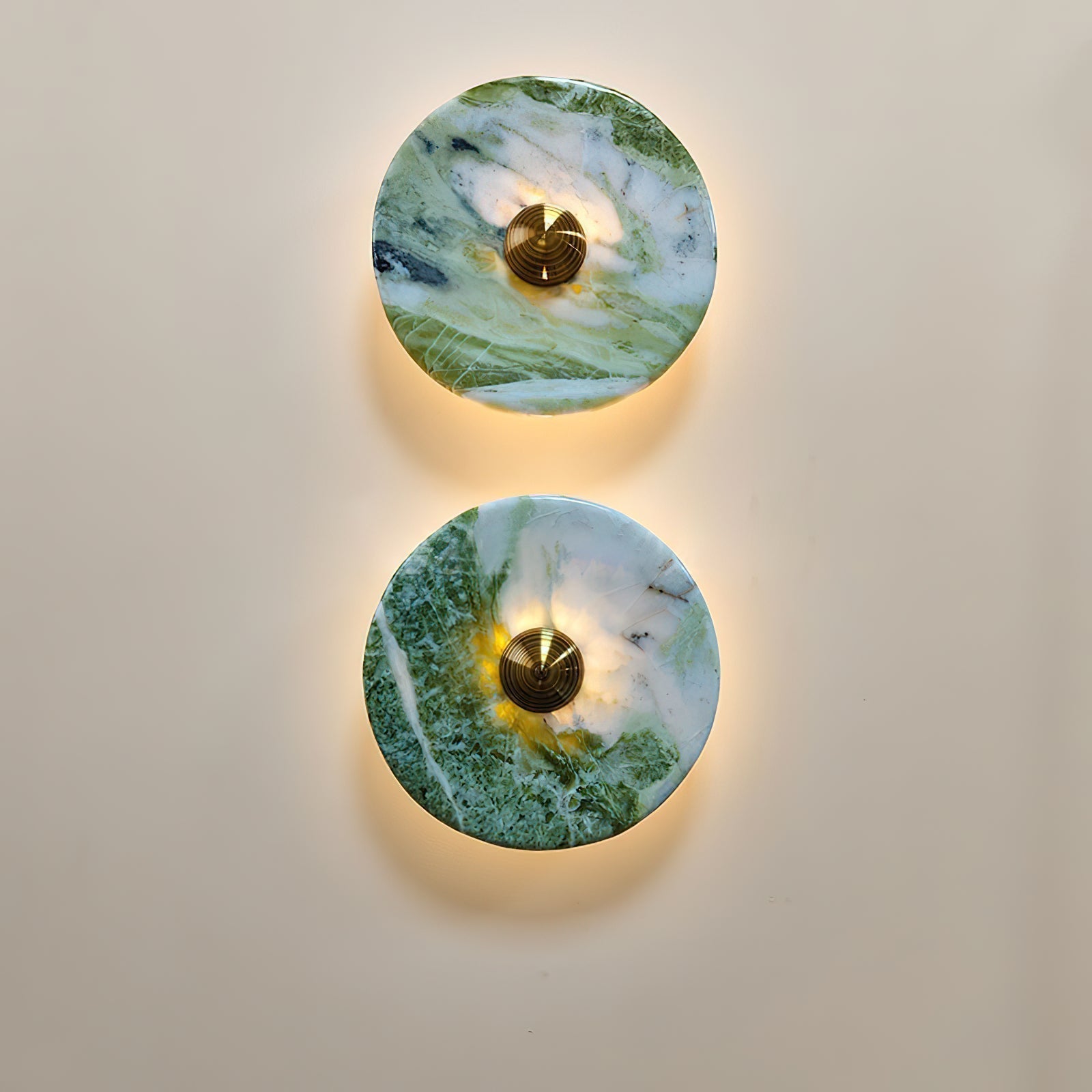 Olrine Moderne Minimaliste Marbre Métal Applique Murale