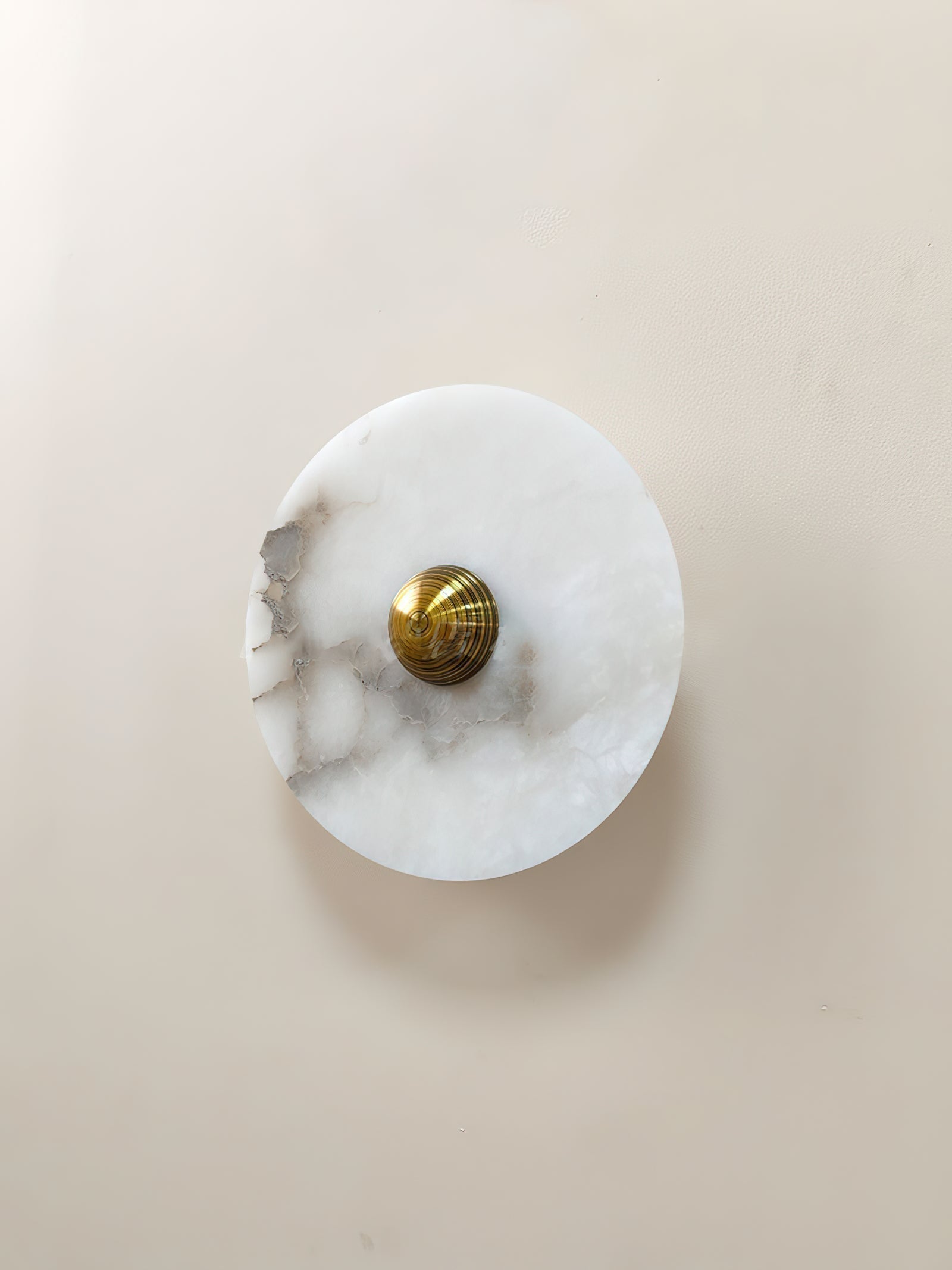 Olrine Moderne Minimaliste Marbre Métal Applique Murale
