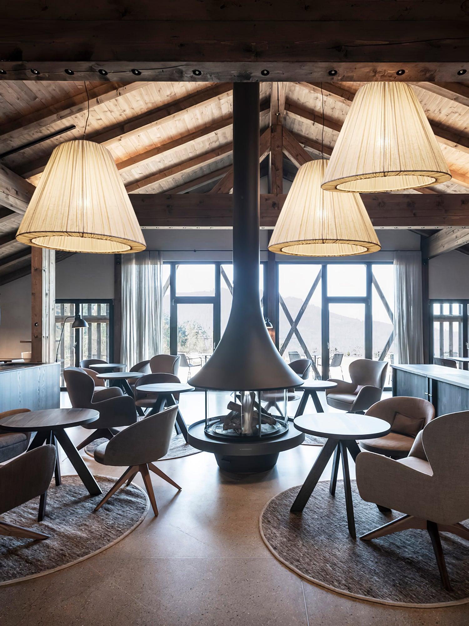 Solarant Fabric Retro Pendant Lamp