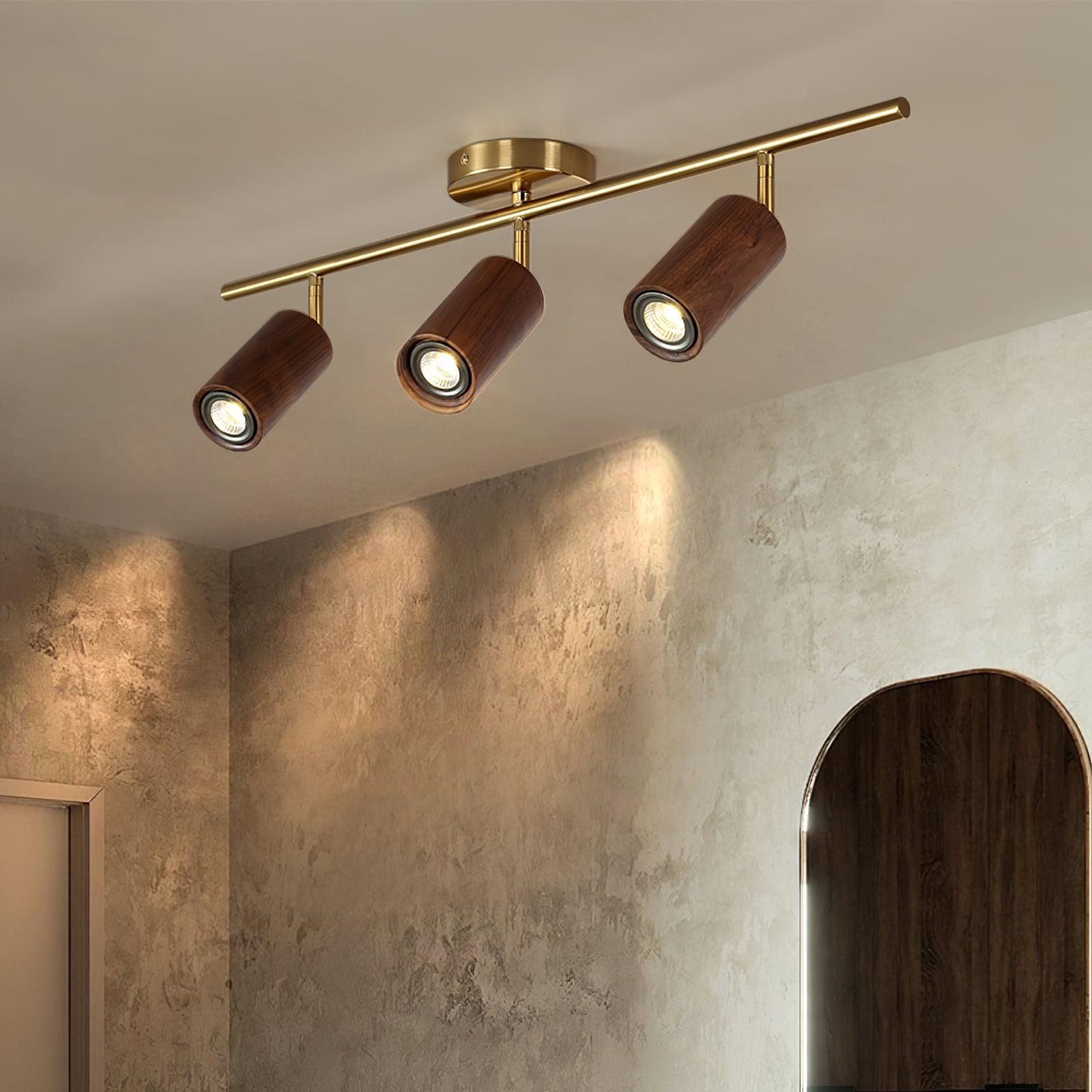 Liora Plafonnier sur Rail en Bois