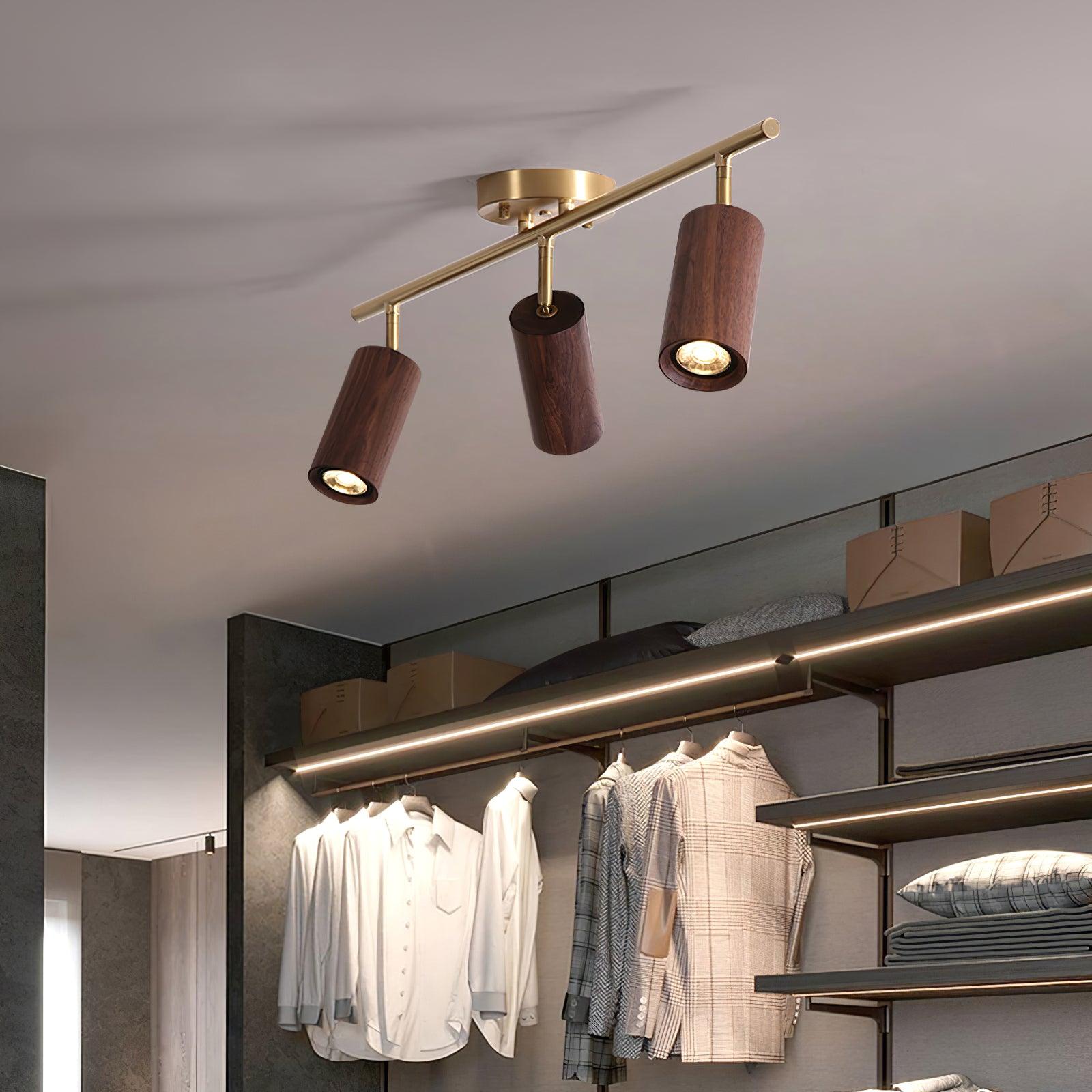 Liora Plafonnier sur Rail en Bois