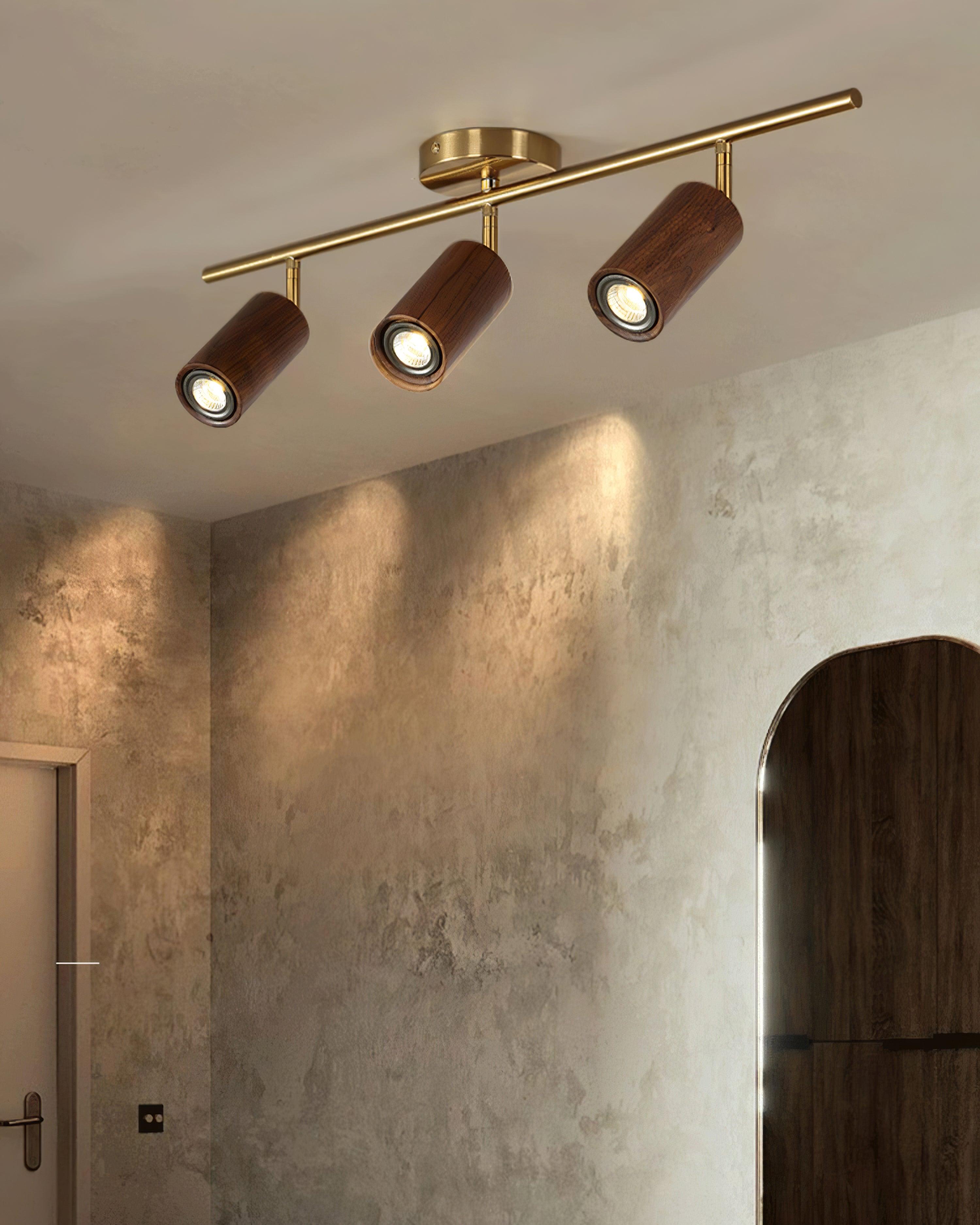 Liora Plafonnier sur Rail en Bois
