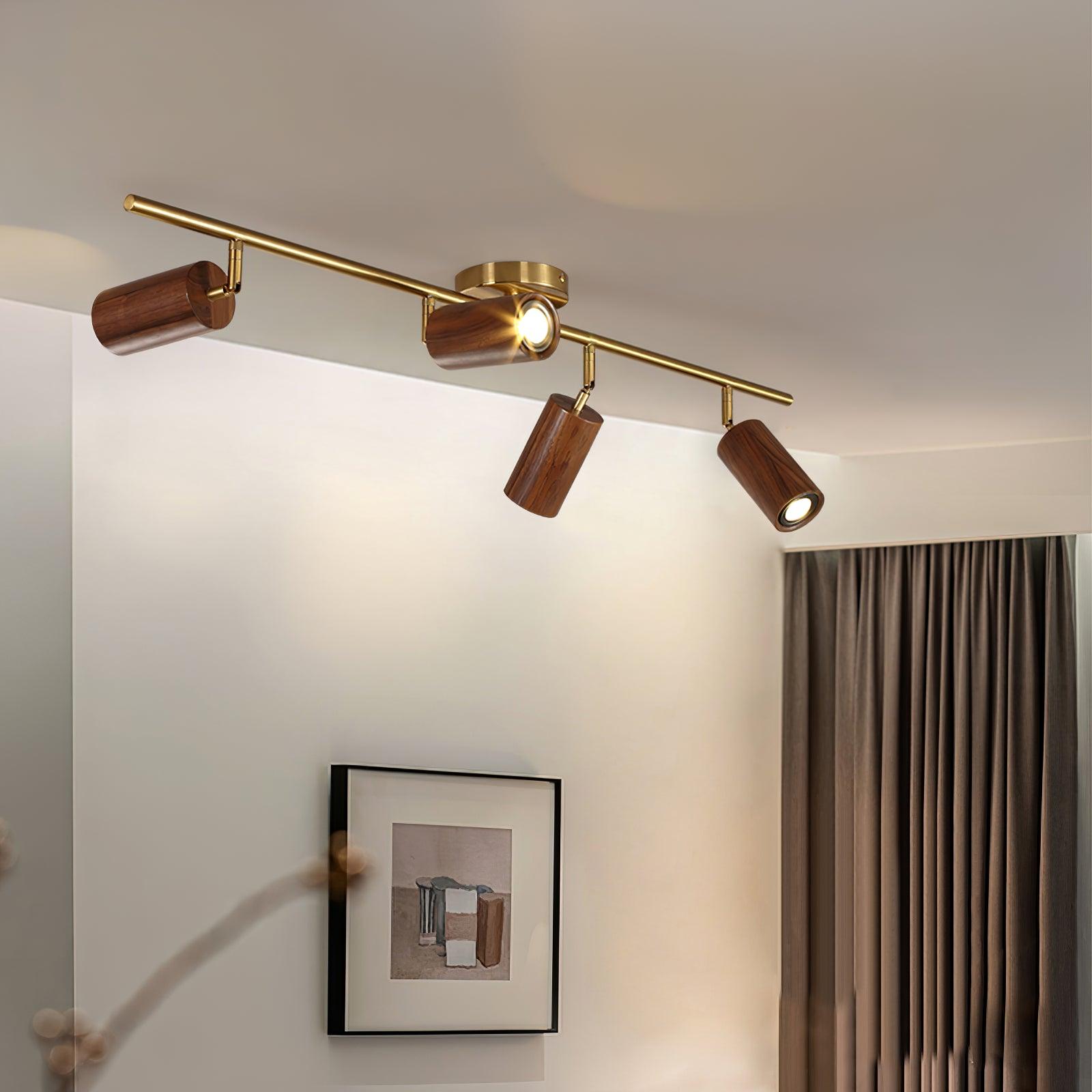 Liora Plafonnier sur Rail en Bois