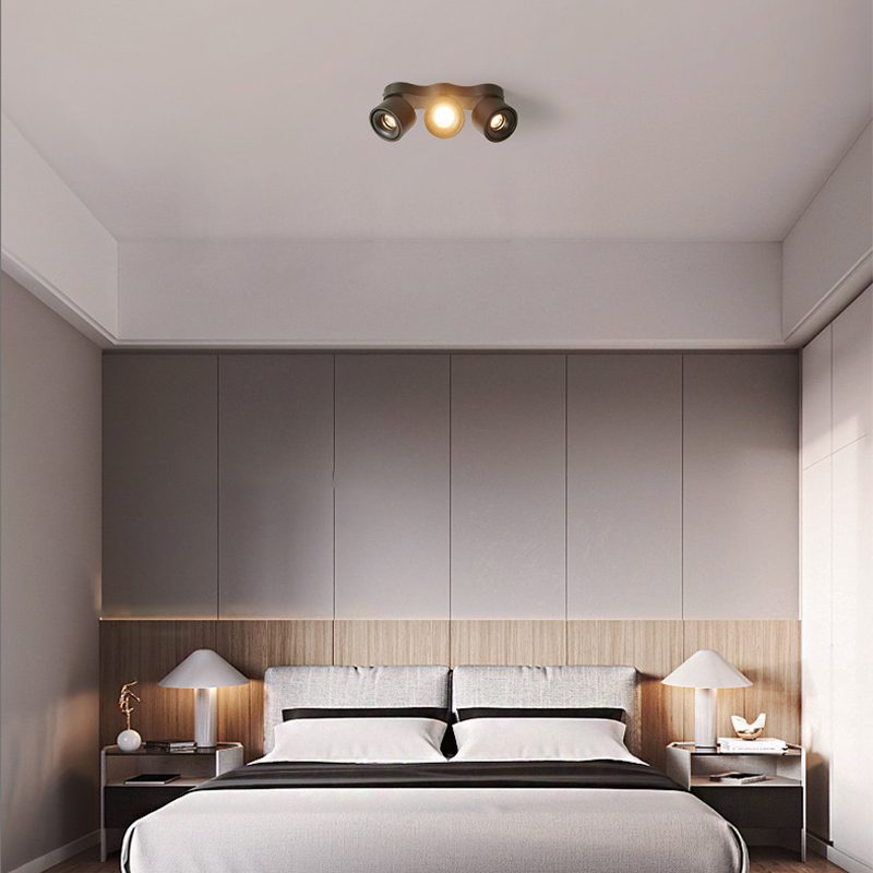 Nylaeara Lampe Plafonnier Pliable Rotatif Trois Têtes