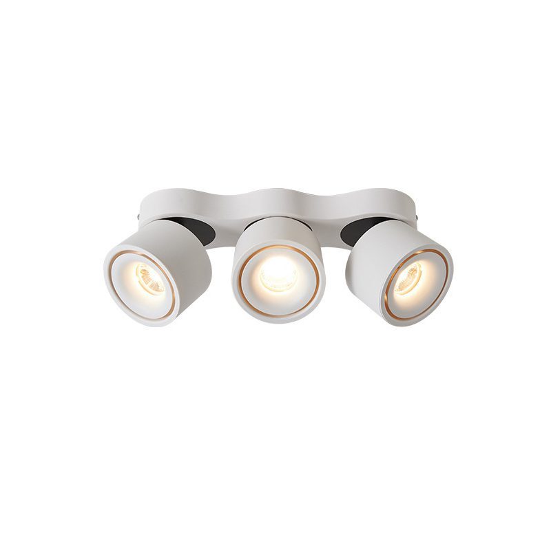 Nylaeara Lampe Plafonnier Pliable Rotatif Trois Têtes