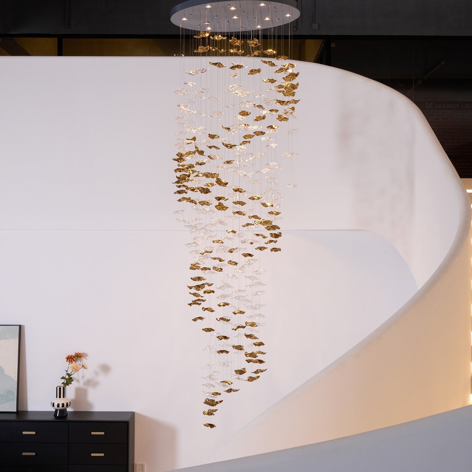 Ulphael Moderne Minimaliset Art Verre Suspension