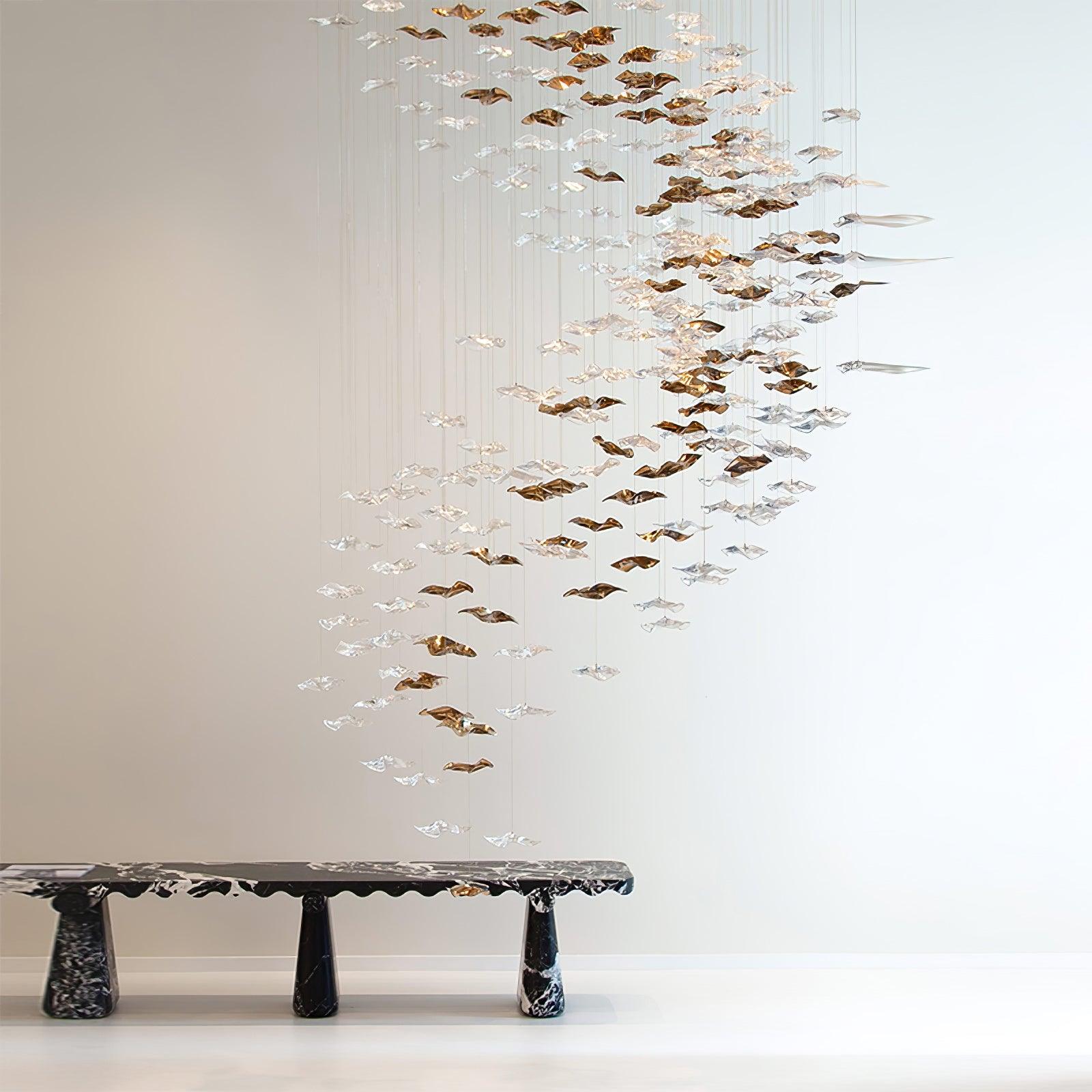 Ulphael Moderne Minimaliset Art Verre Suspension