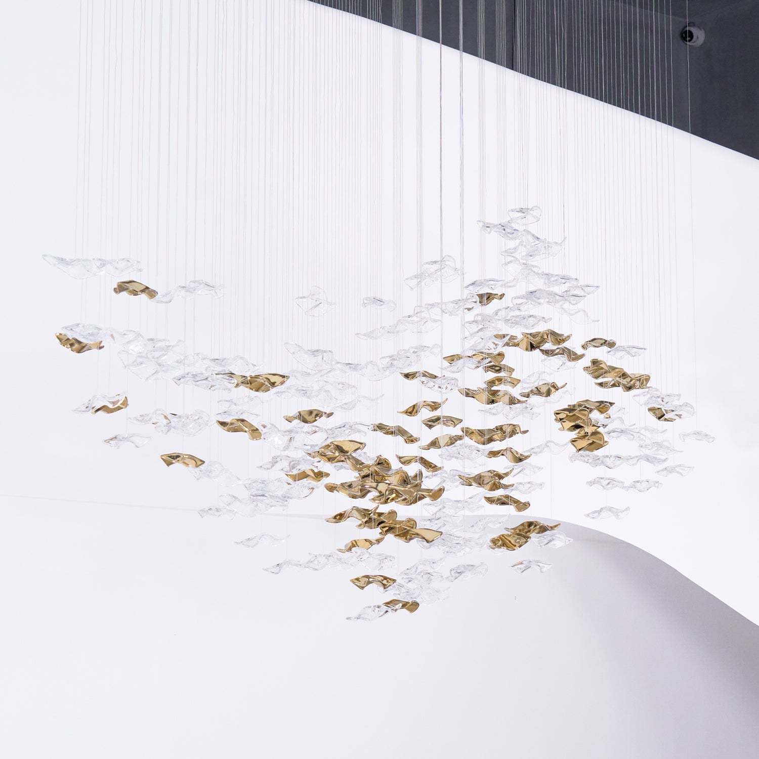 Ulphael Moderne Minimaliset Art Verre Suspension