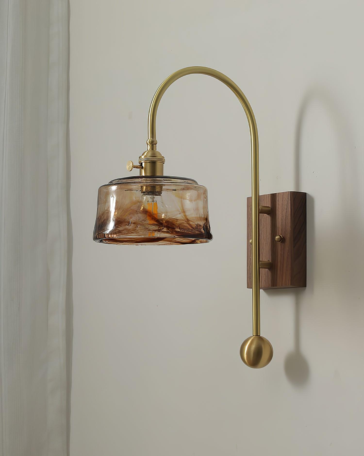 Vorelle Applique murale vintage teintée