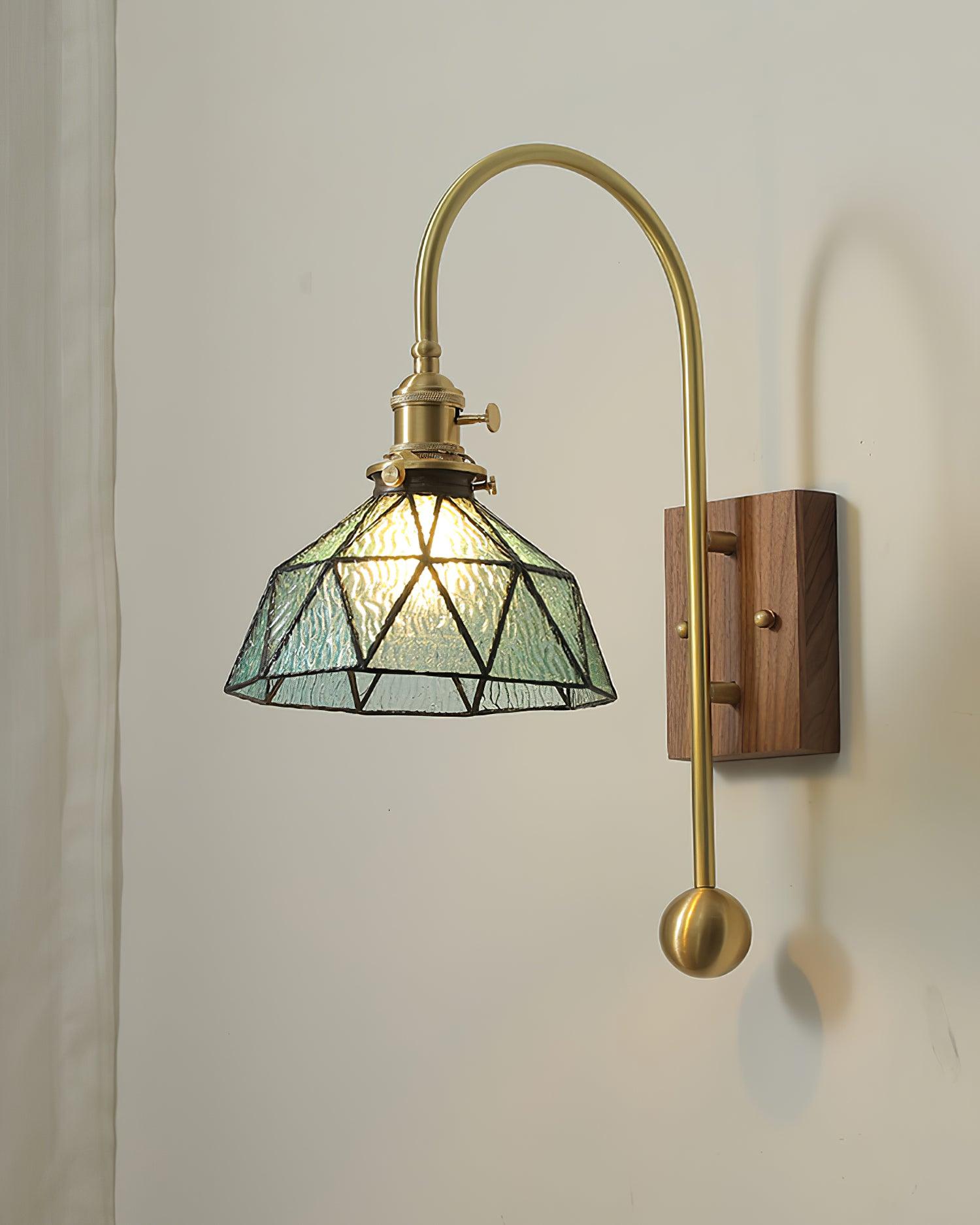 Vorelle Applique murale vintage teintée