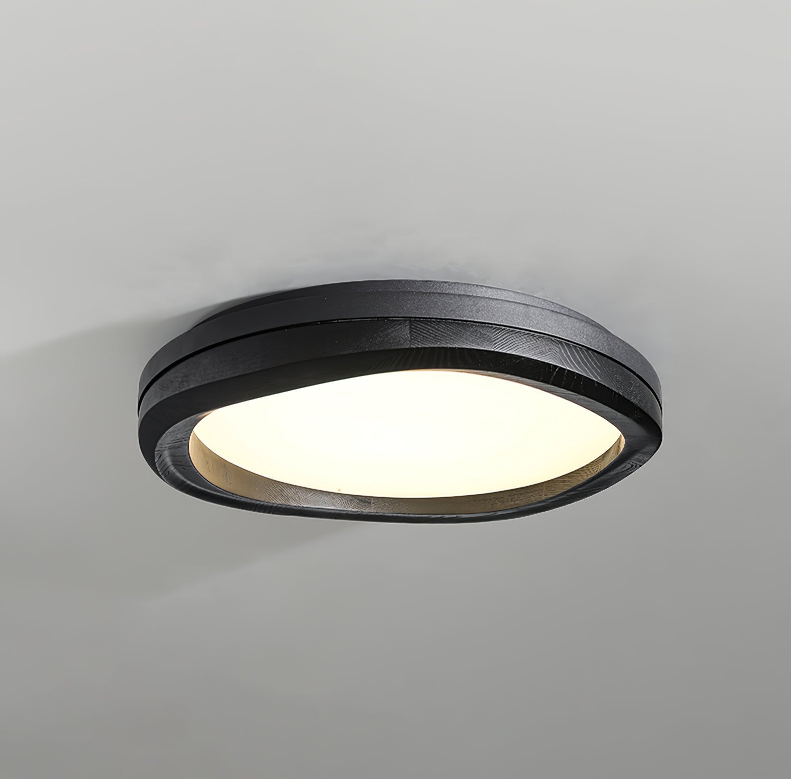 Artalis Noyer Bois Applique Plafond