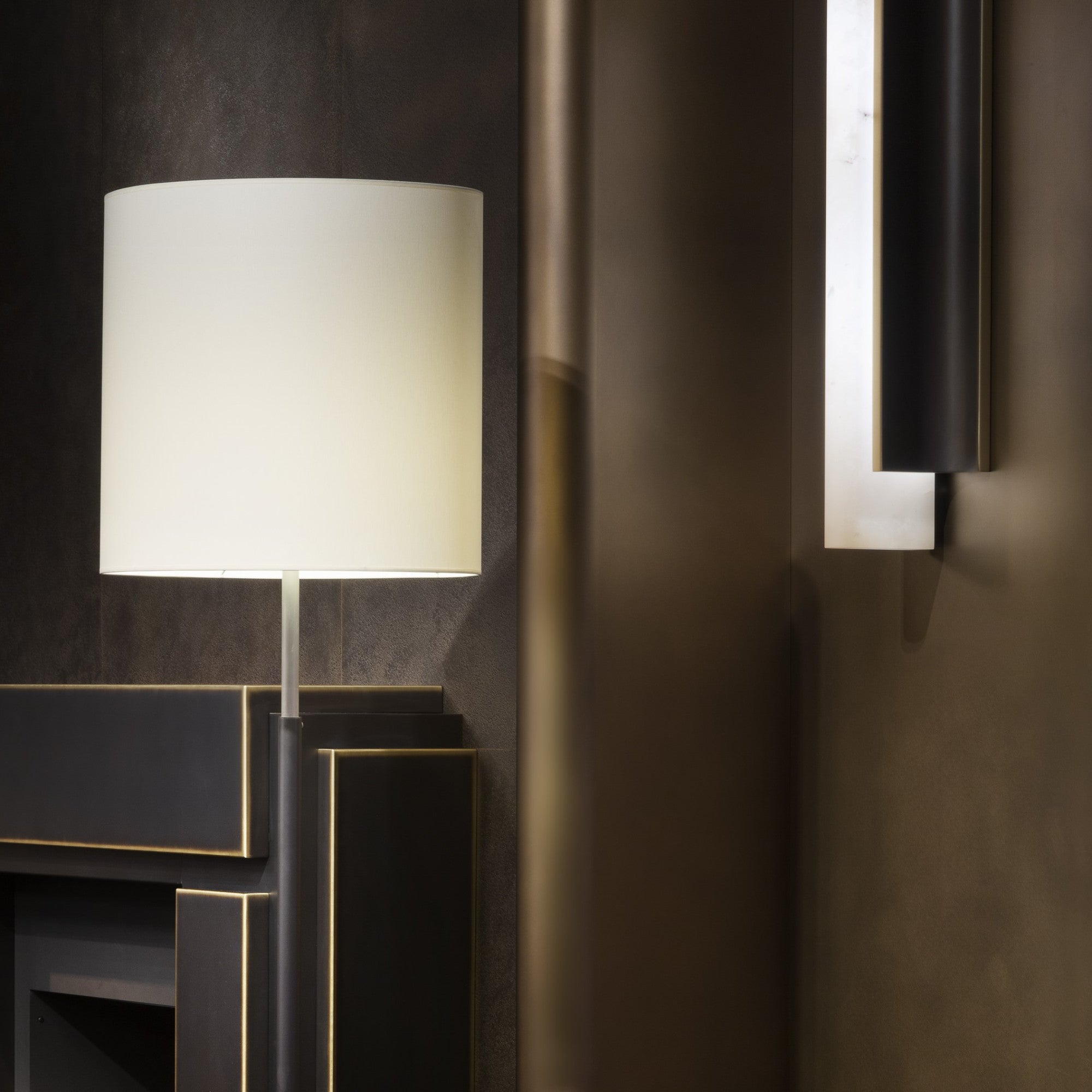 Elsilisra Moderne Minimaliste Alabaster Applique Murale
