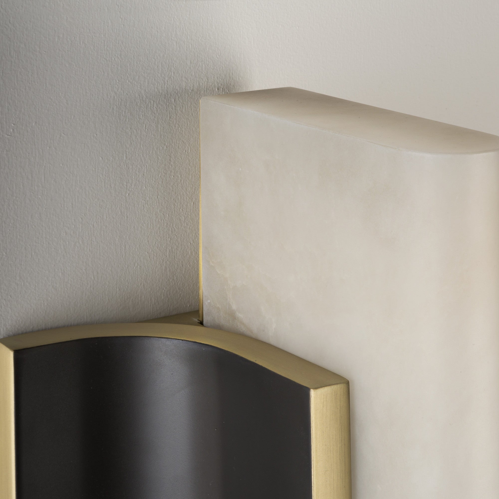 Elsilisra Moderne Minimaliste Alabaster Applique Murale