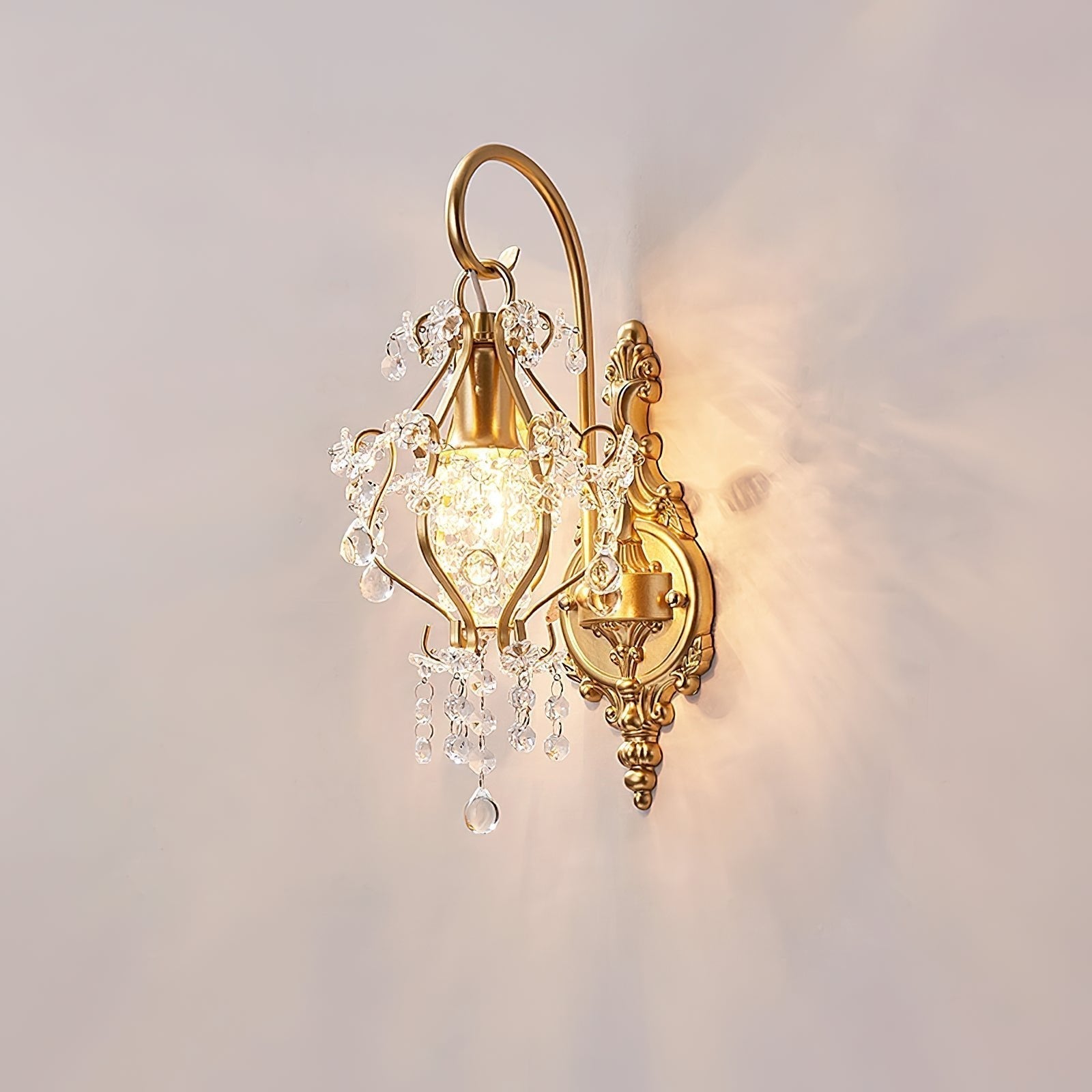 Gwynne Applique Murale Postmoderne Luxe Cristal