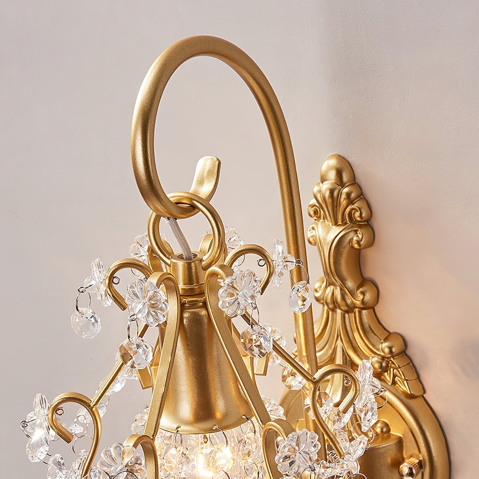 Gwynne Applique Murale Postmoderne Luxe Cristal
