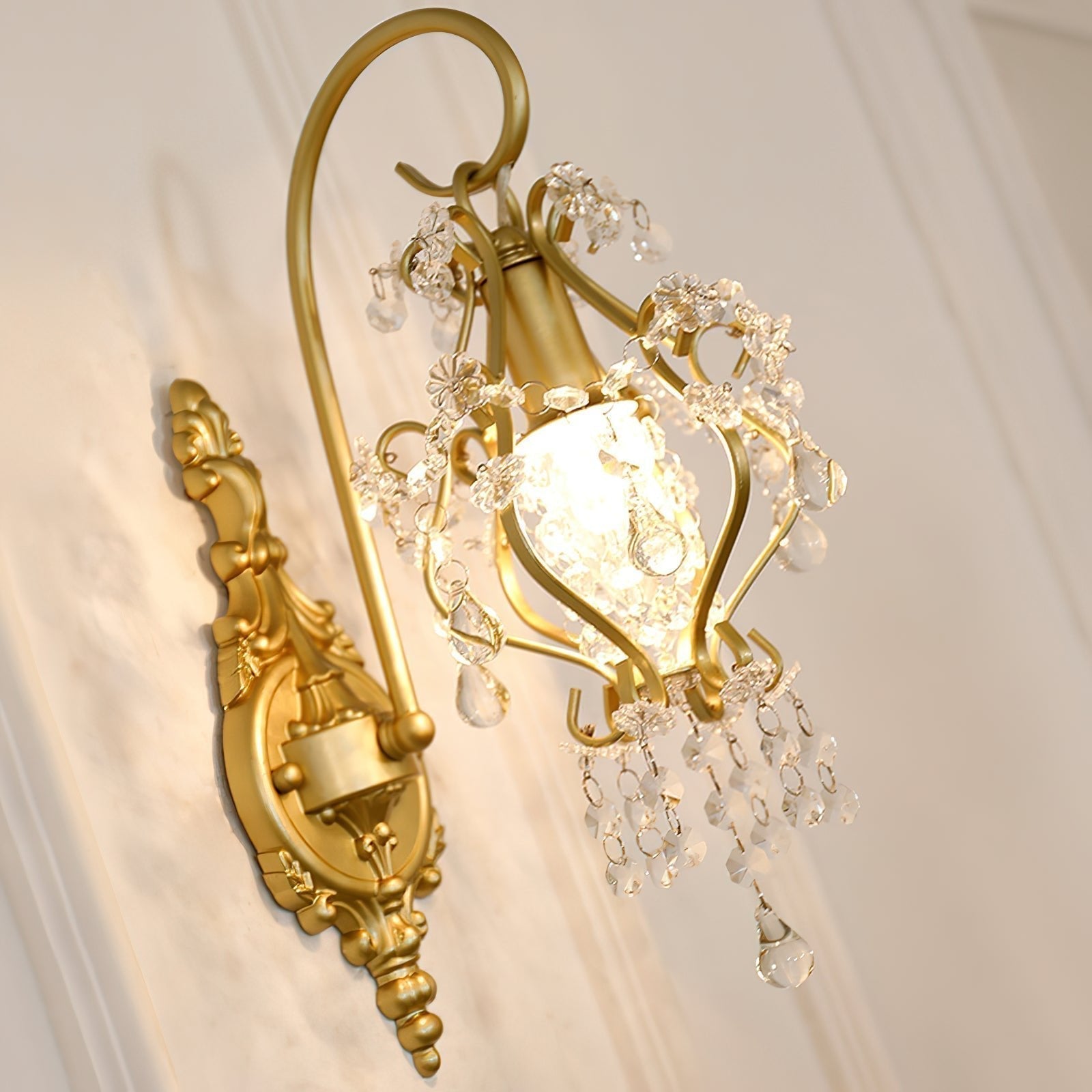 Gwynne Applique Murale Postmoderne Luxe Cristal