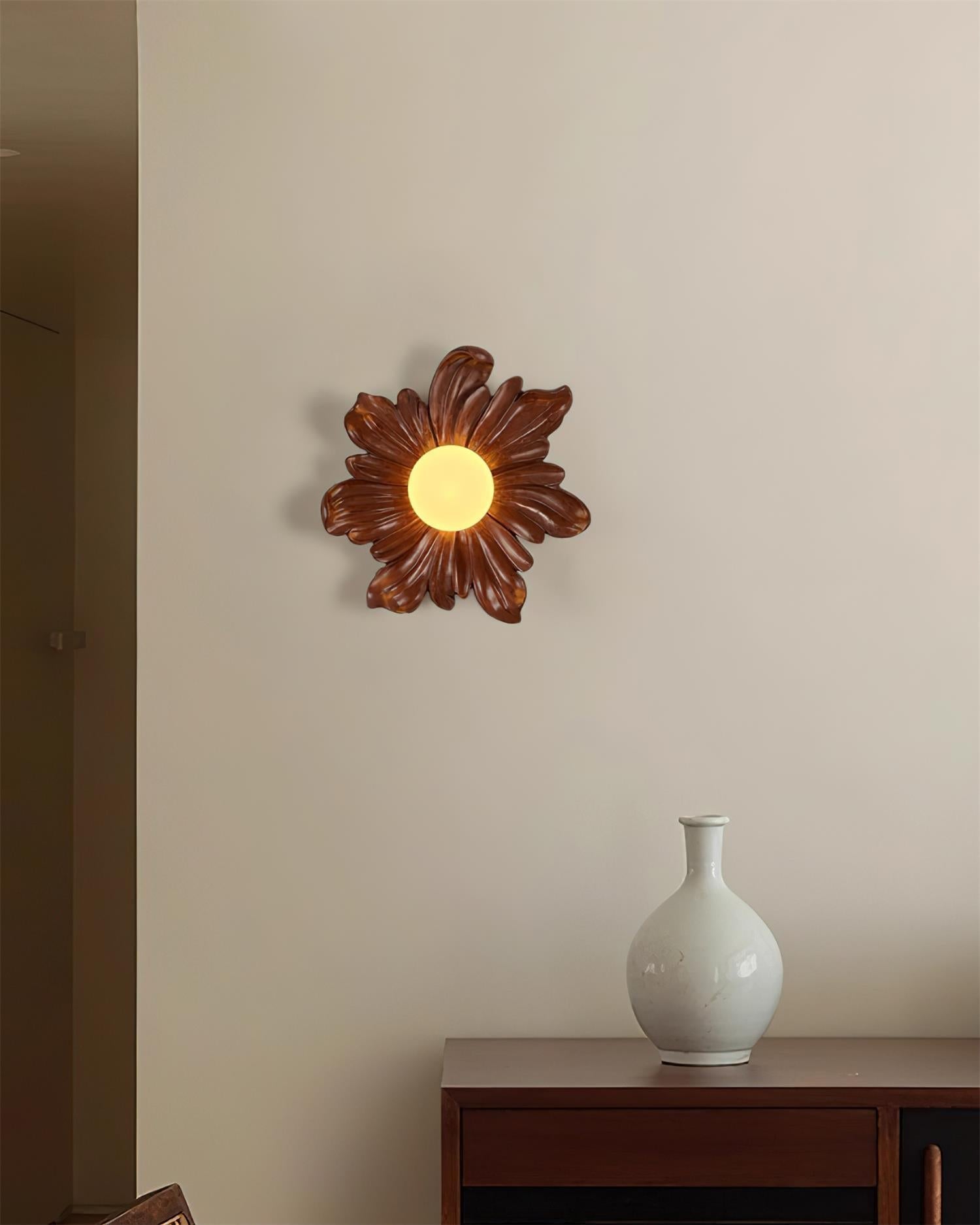 Tina Applique Murale Élégante Fleur