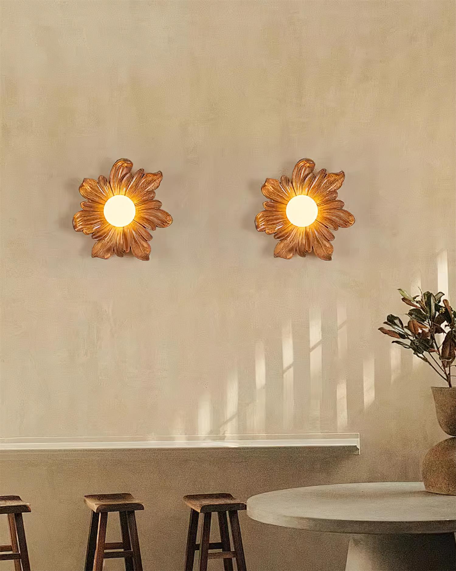Tina Applique Murale Élégante Fleur