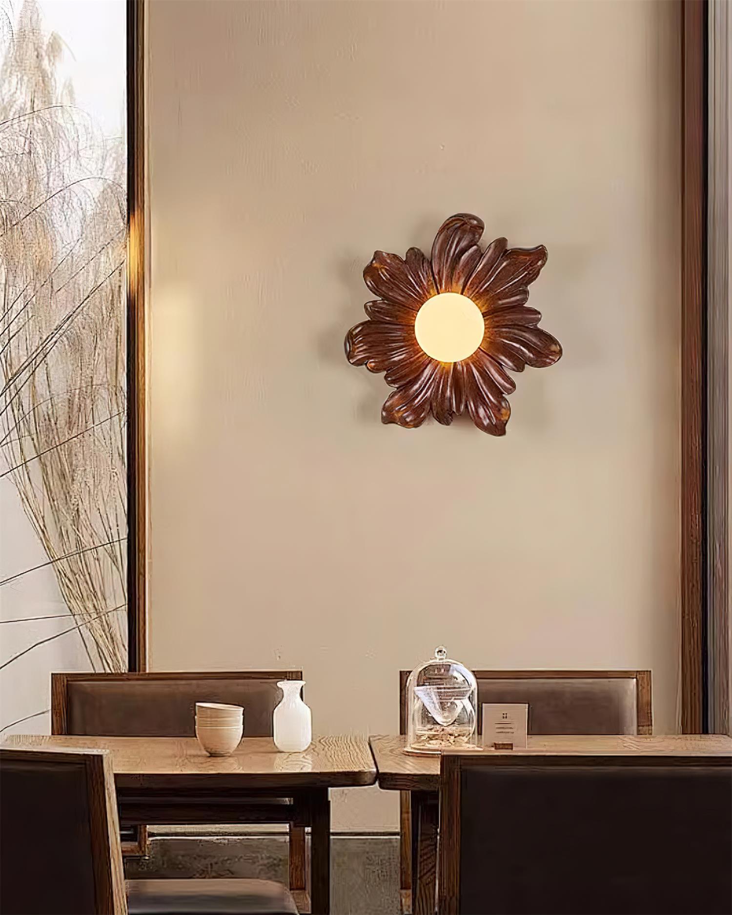 Tina Applique Murale Élégante Fleur