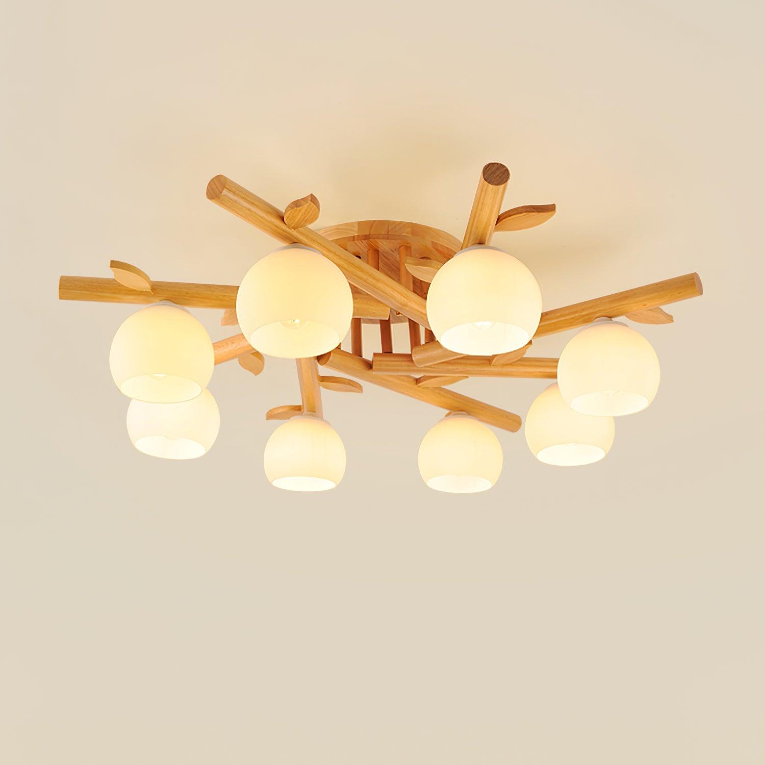Vela Plafonnier Minimaliste en Verre