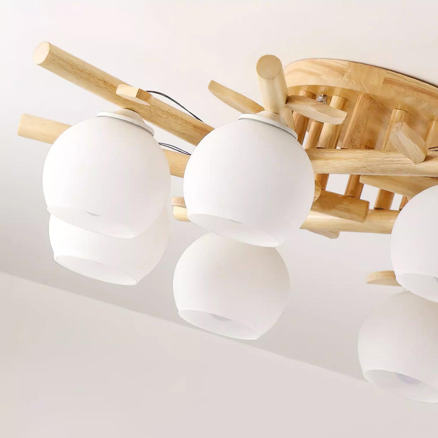 Vela Plafonnier Minimaliste en Verre