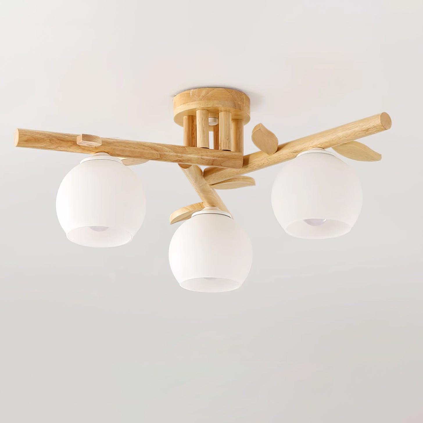 Vela Plafonnier Minimaliste en Verre