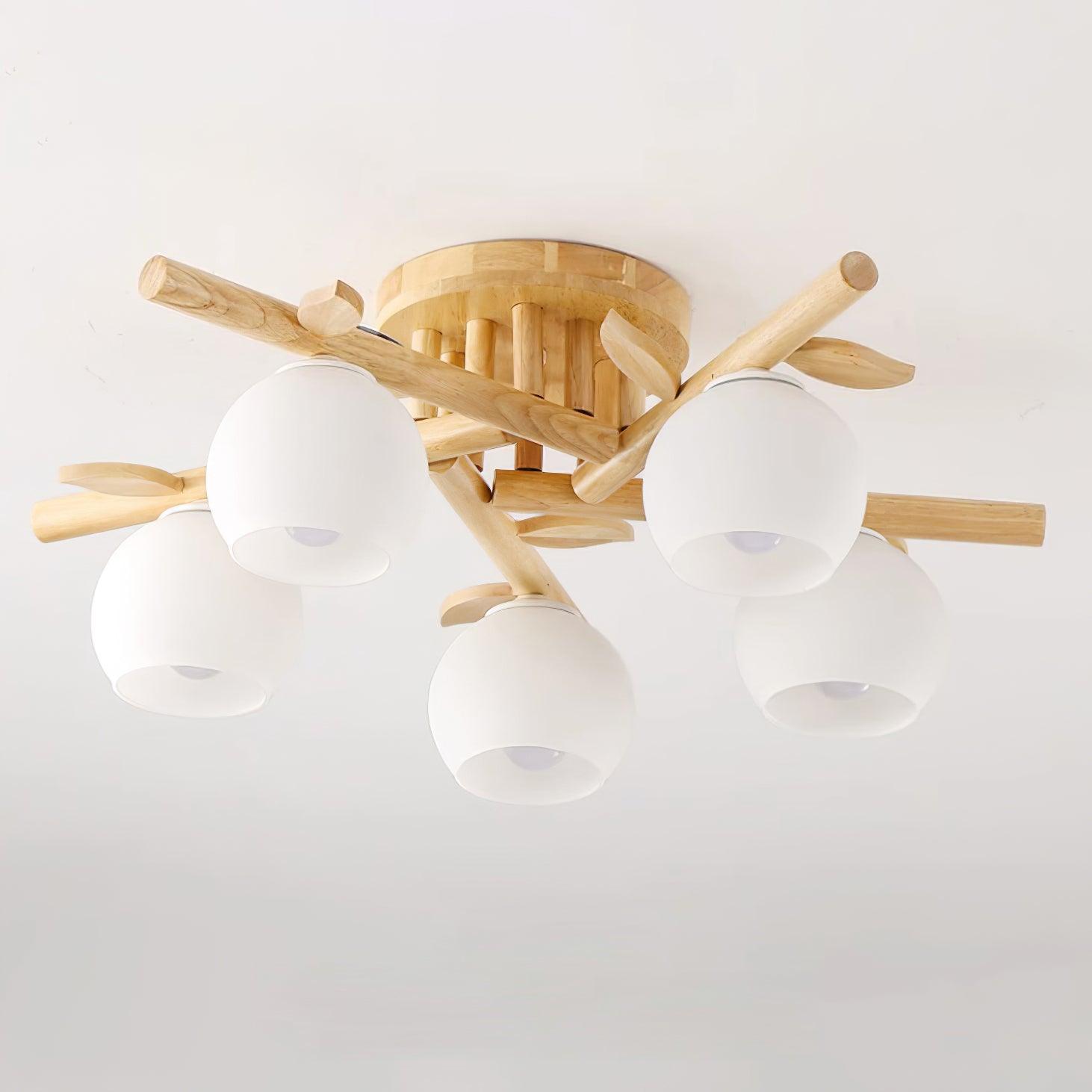 Vela Plafonnier Minimaliste en Verre