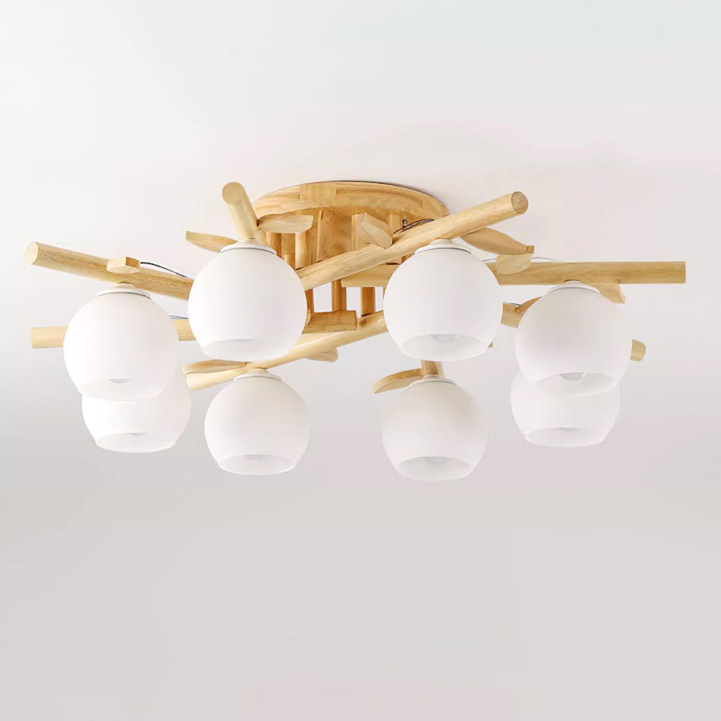 Vela Plafonnier Minimaliste en Verre