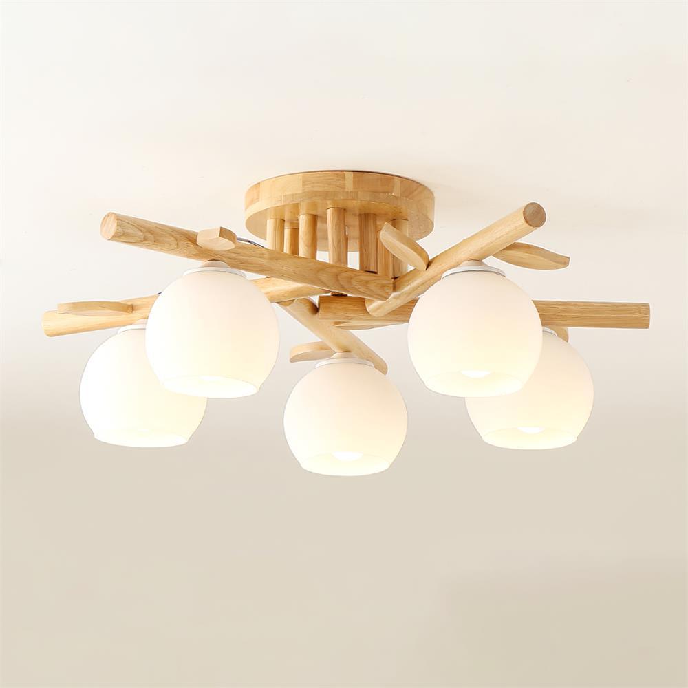 Vela Plafonnier Minimaliste en Verre