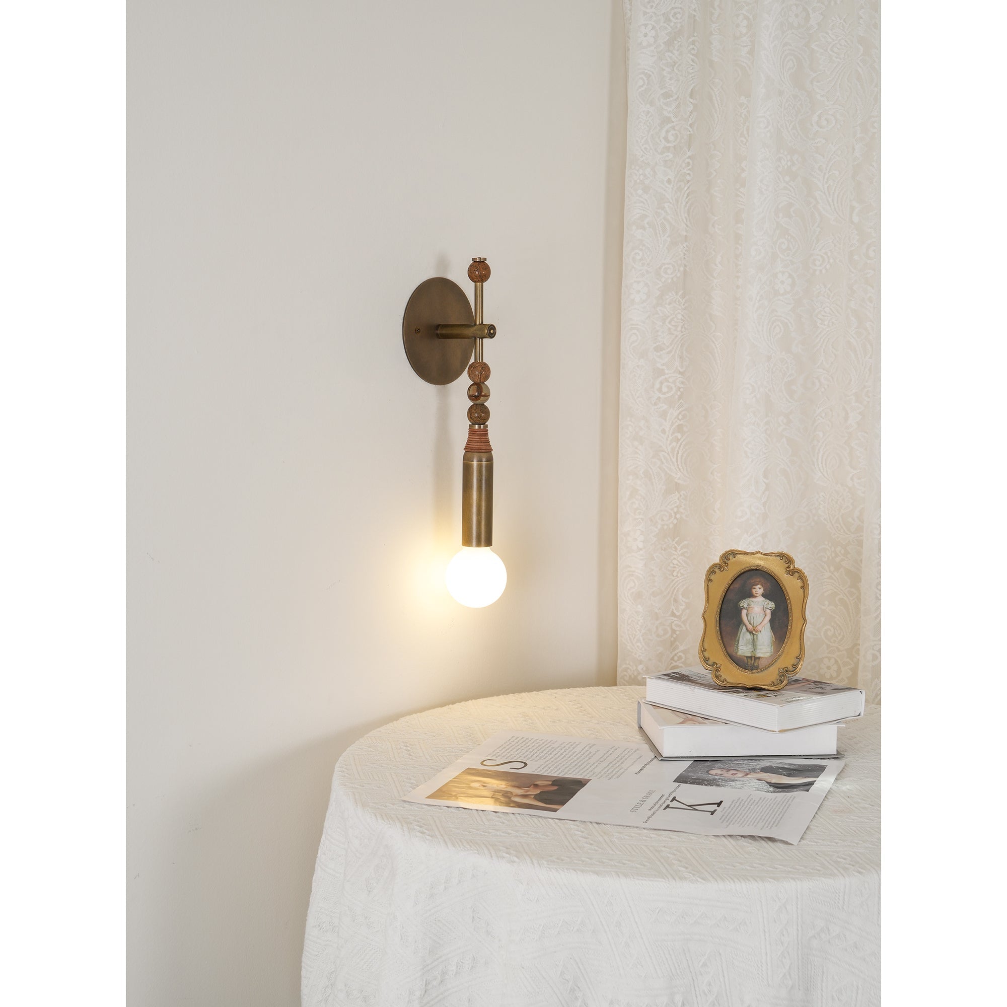 Icarira Moderne Minimaliste Marbre Applique