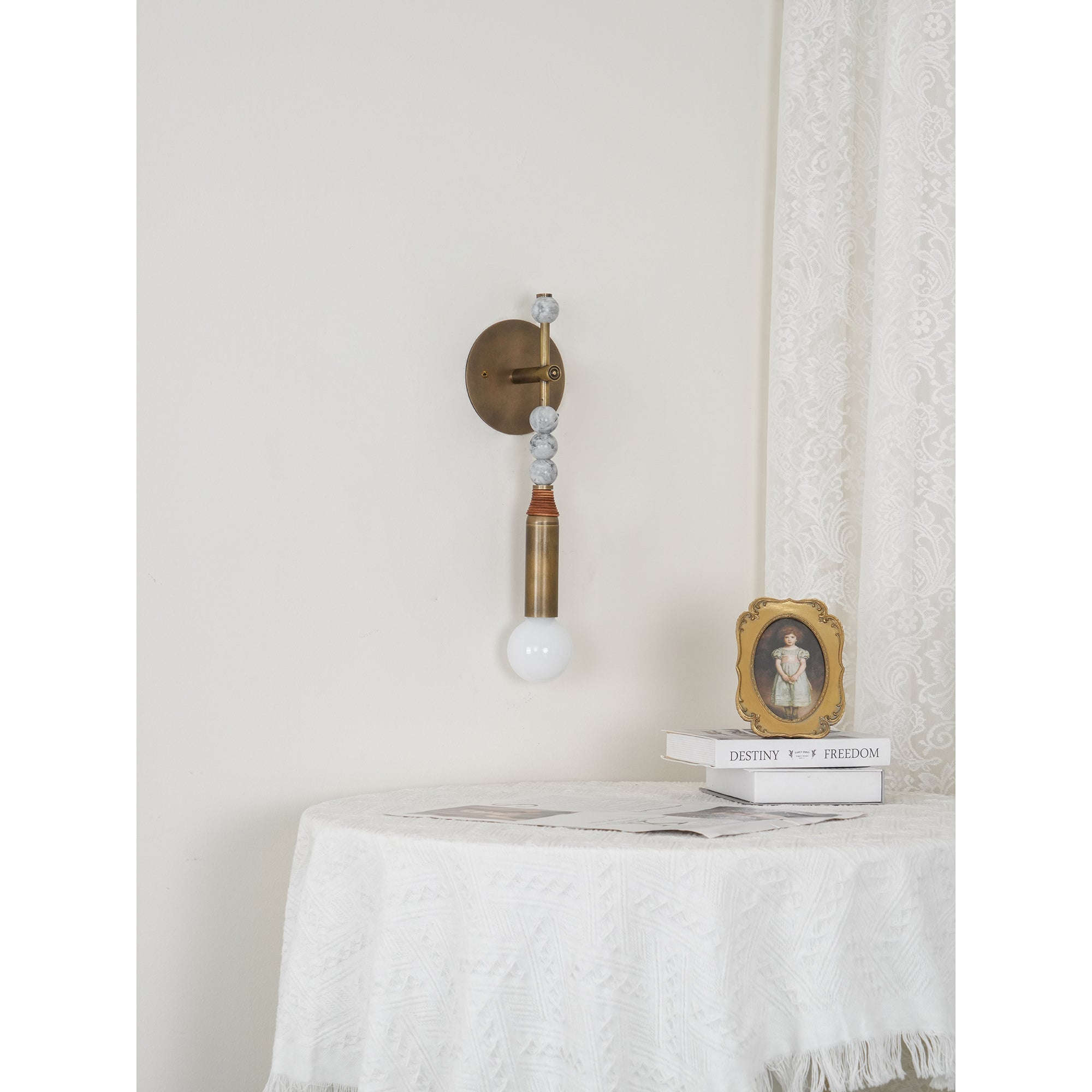 Icarira Moderne Minimaliste Marbre Applique