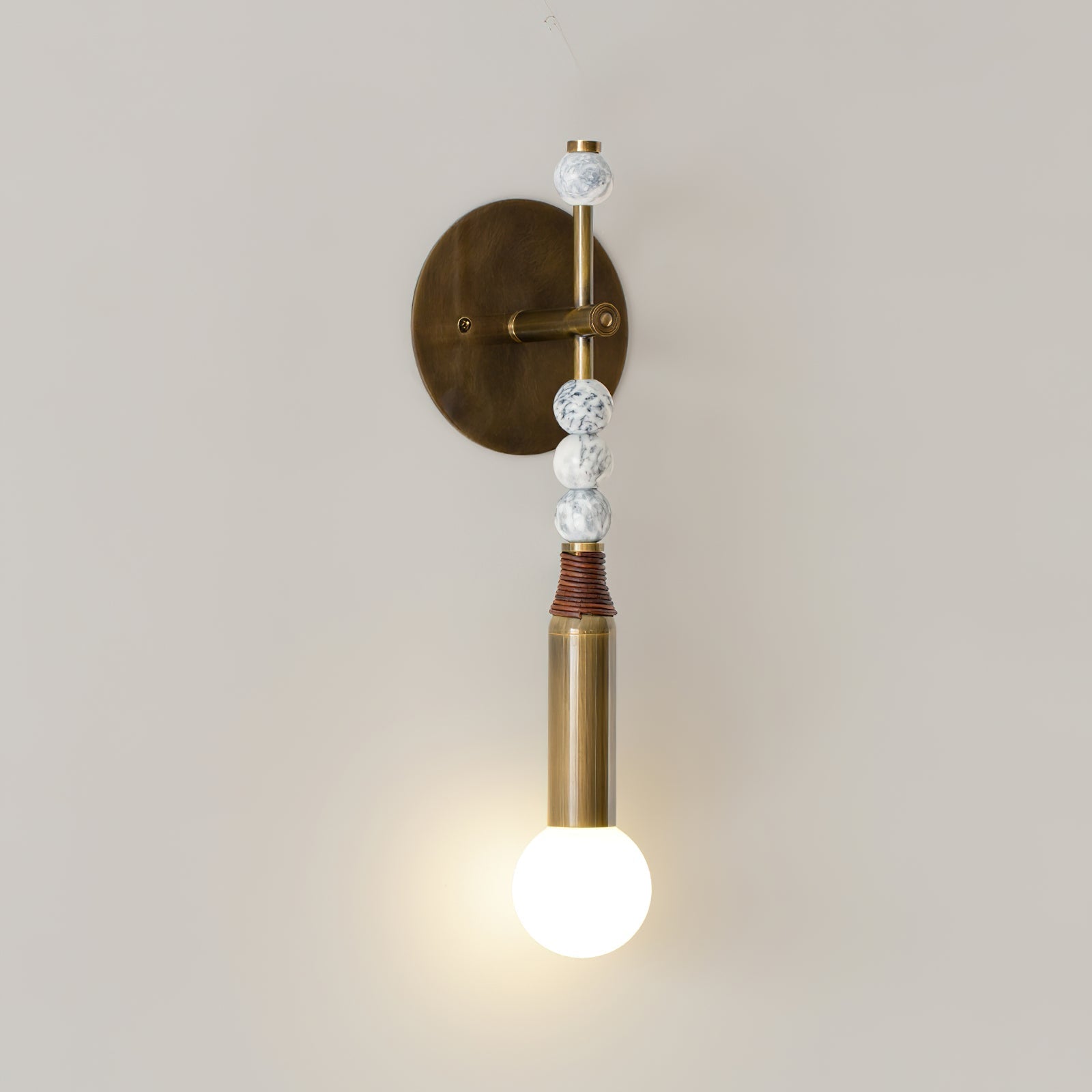 Nicole Applique Murale en Marbre Minimaliste Moderne