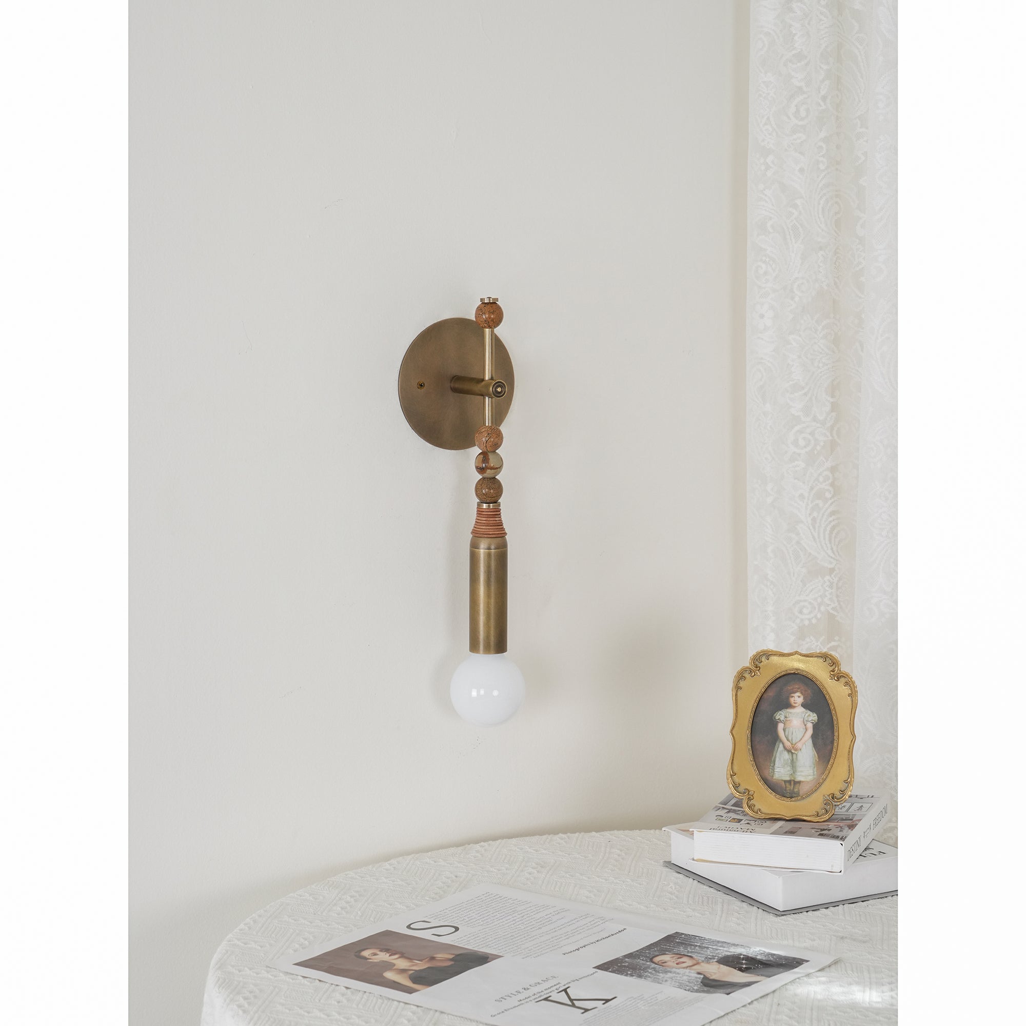 Icarira Moderne Minimaliste Marbre Applique