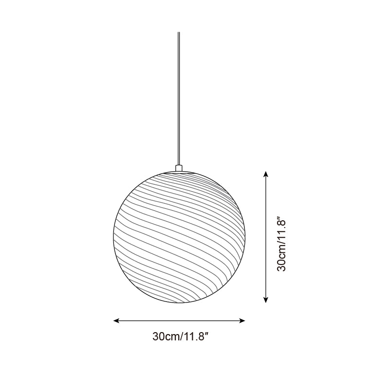 Joliv Suspension Boule en Verre