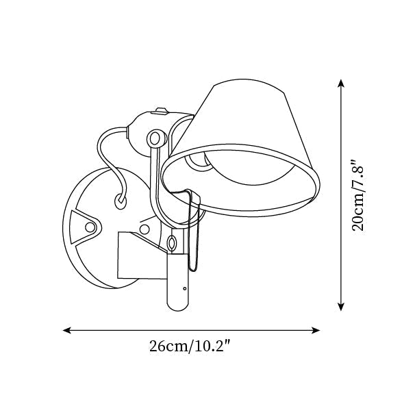 Ray Applique Murale Moderne Minimaliste Réglable
