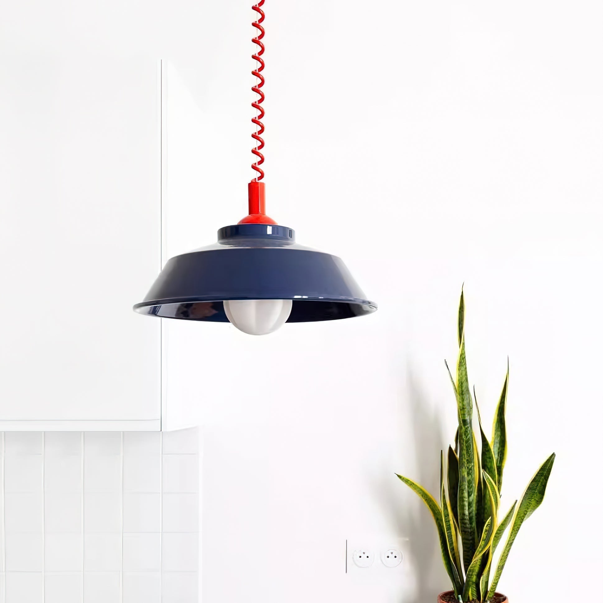 Toscot Suspension Émail Abat-jour
