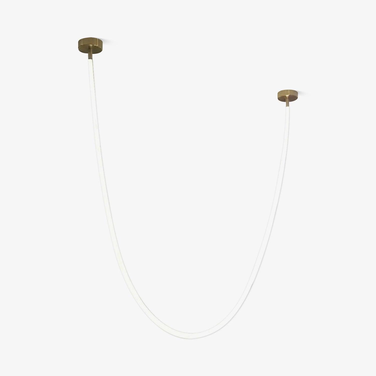 Solara Suspension Courbe Flexible Silicone Laiton